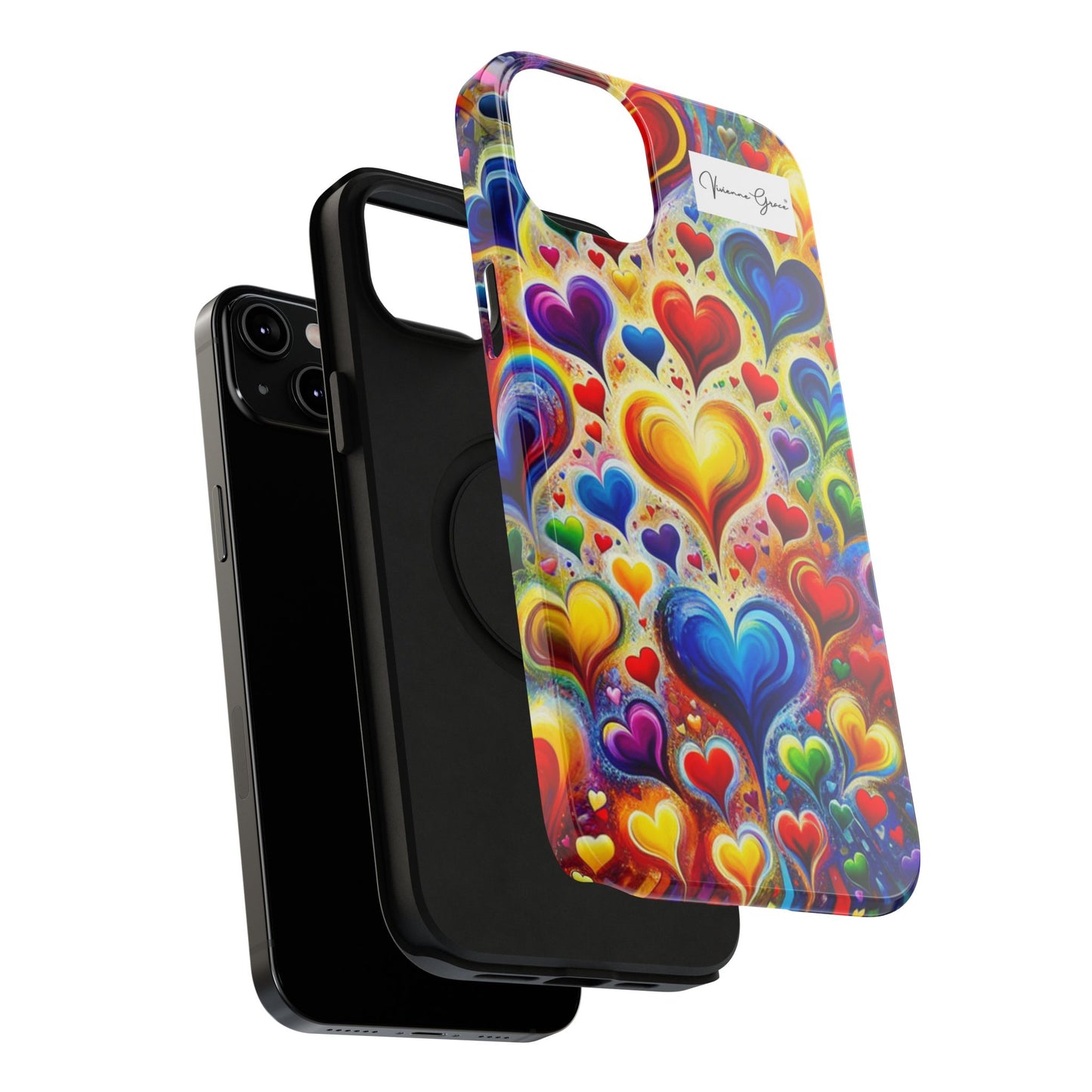 IPhone - Impact-Resistant Case - BRIGHT HEARTS - Vivienne Grace