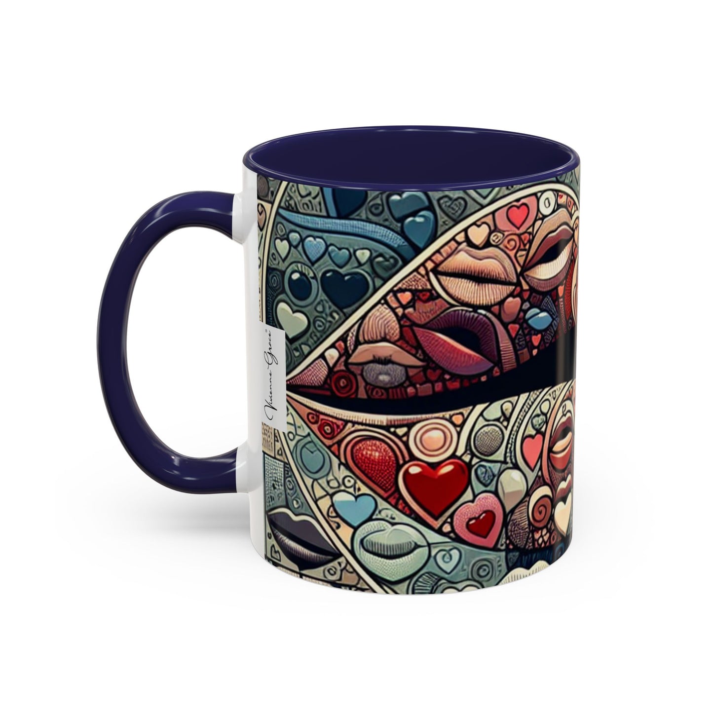 Coffee Mug - BLUE LIPS - Vivienne Grace