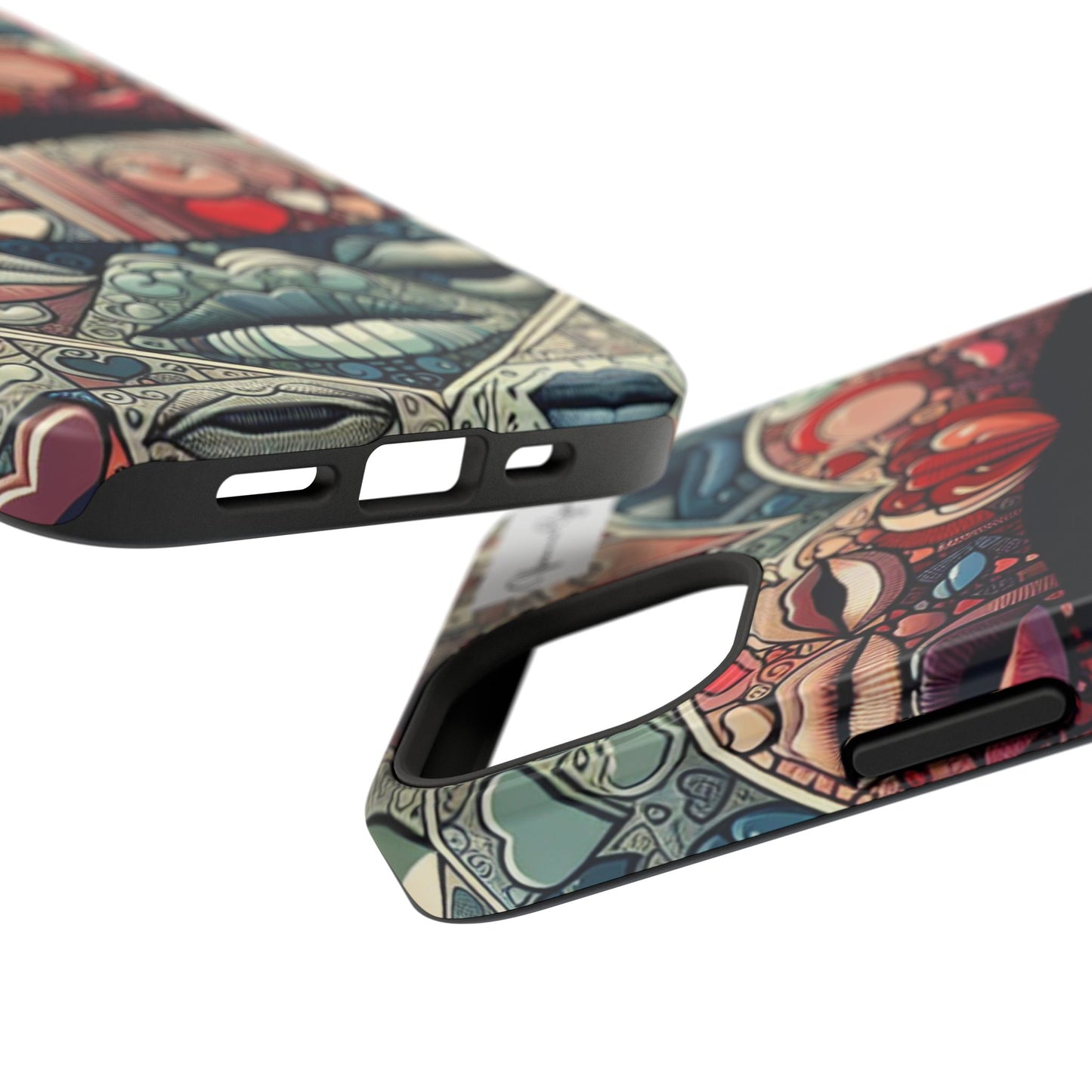 IPhone - Impact-Resistant Cases - BLUE LIPS - Vivienne Grace
