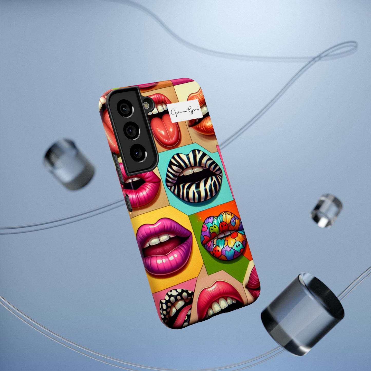 Samsung Galaxy - Impact-Resistant Case - LIPS - Vivienne Grace