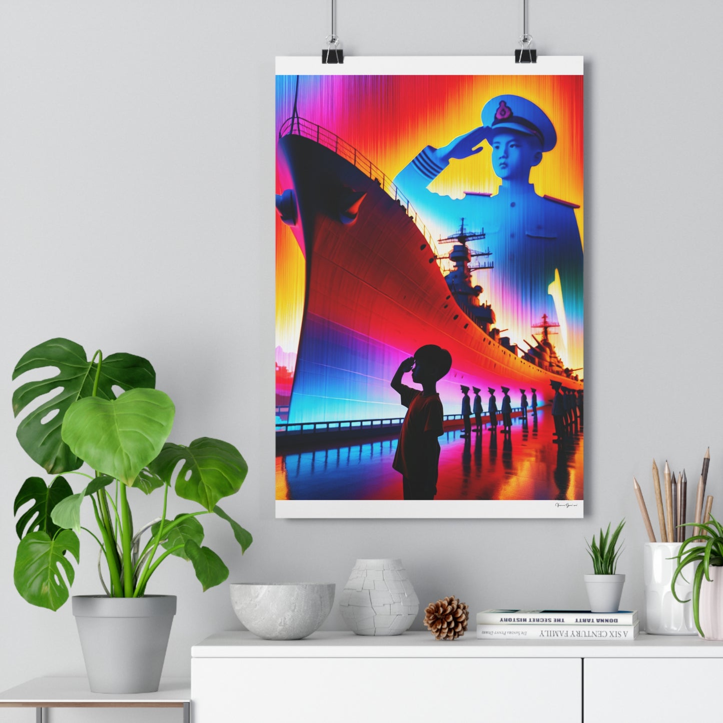 Giclée Art Print - Salute - Vivienne Grace