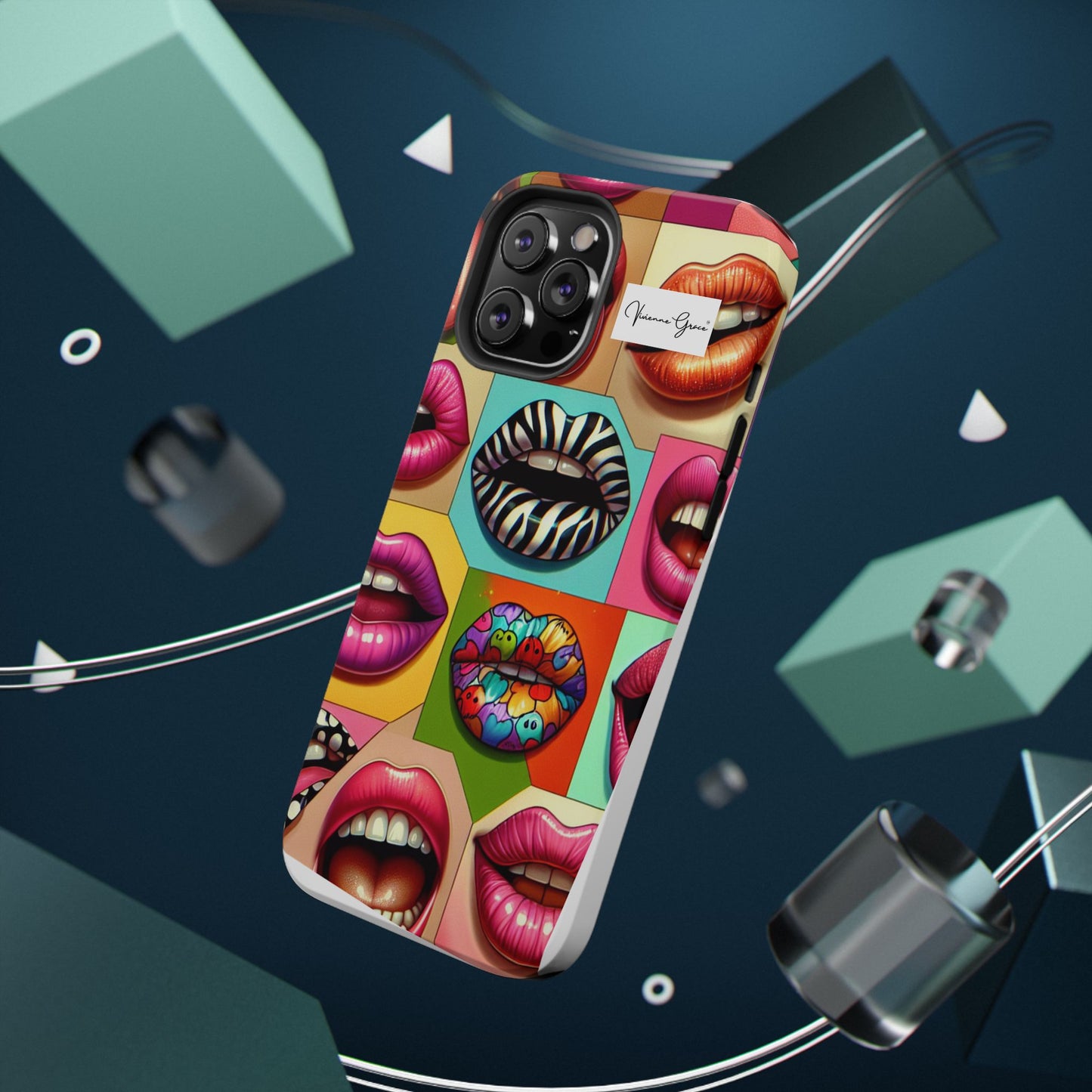 IPhone - Impact-Resistant Case - LIPS - Vivienne Grace