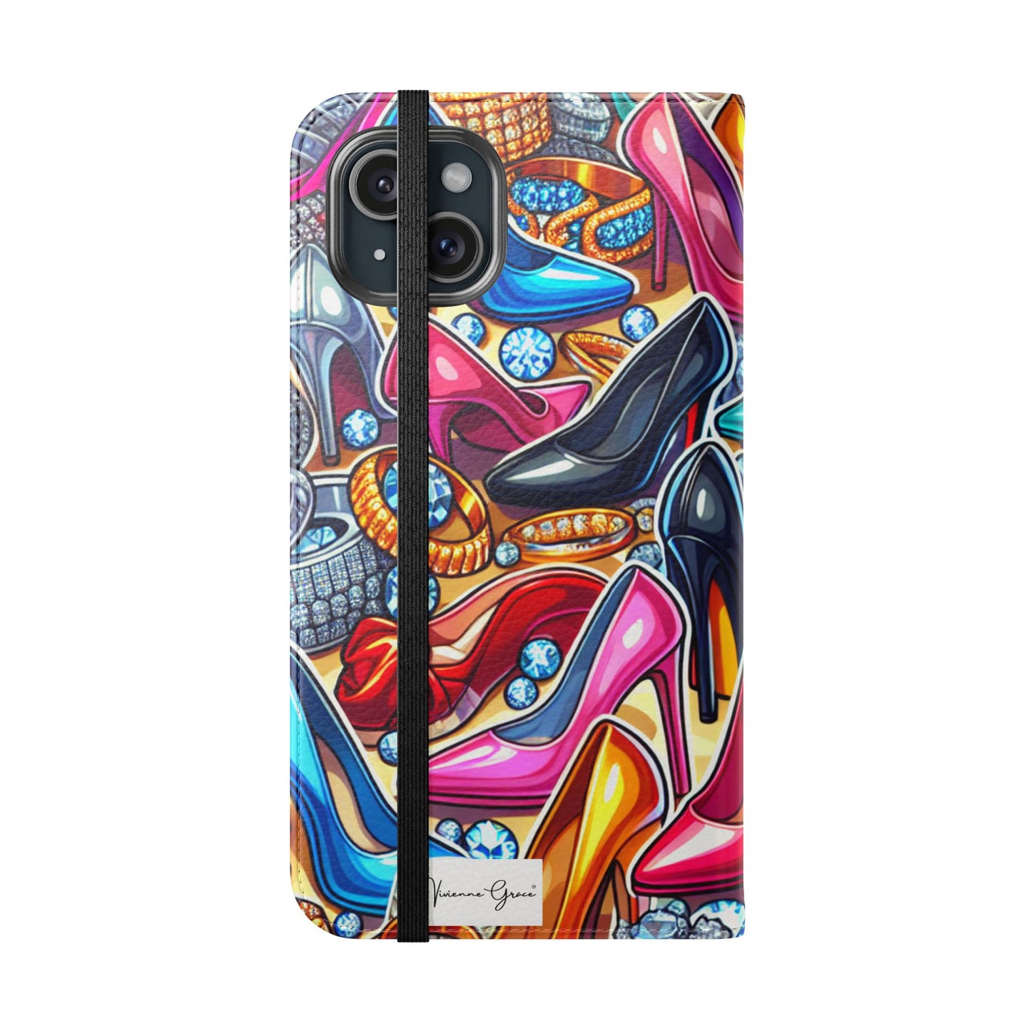 IPhone - Flip Case - STILETTO HEELS - Vivienne Grace