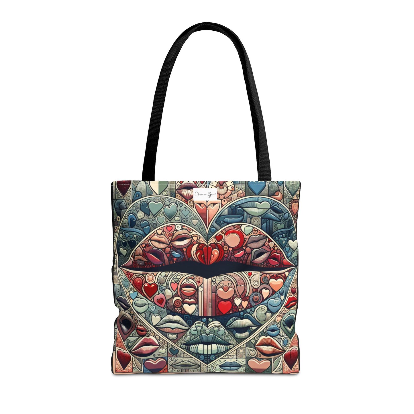 Tote Bag - BLUE LIPS - Vivienne Grace