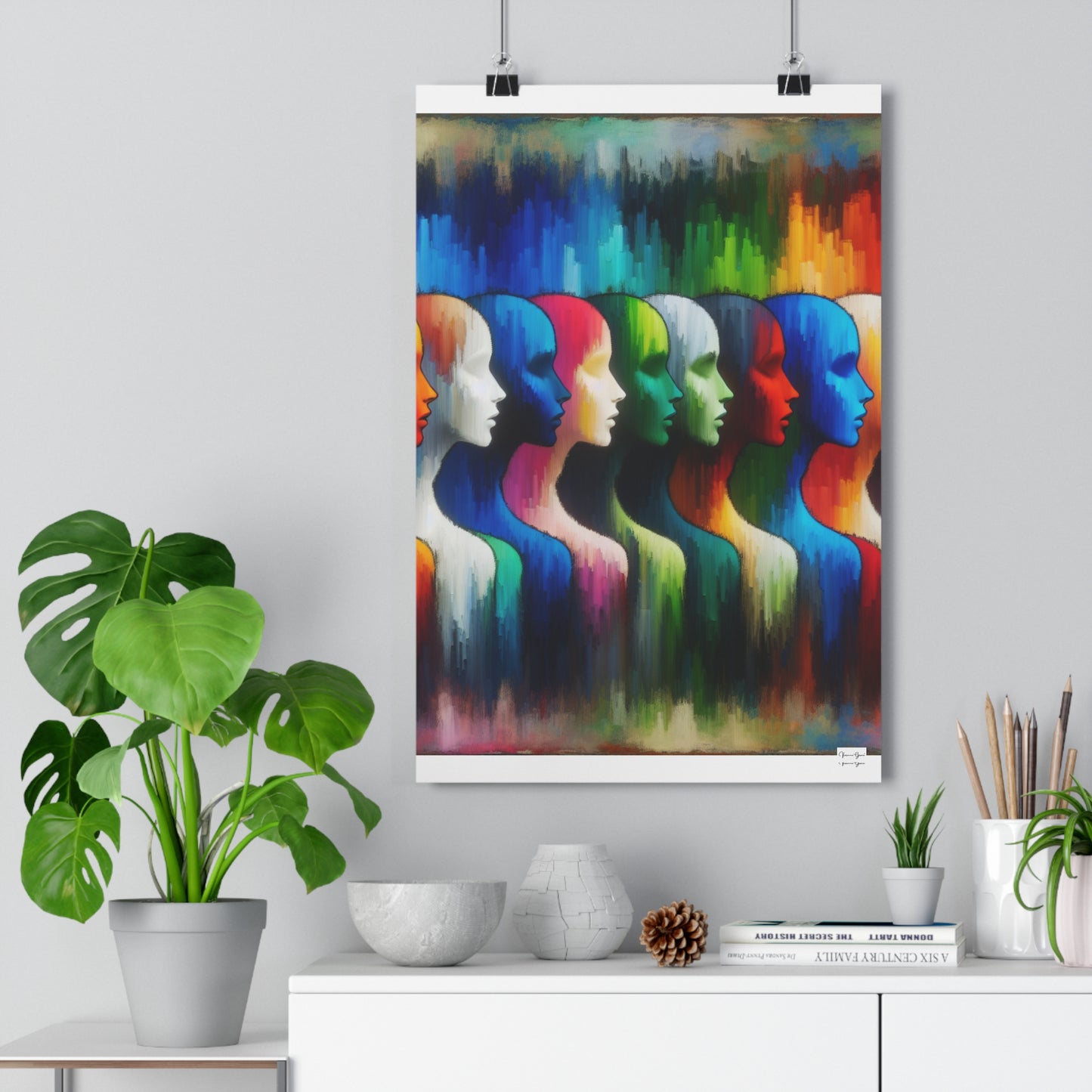 Giclée Art Print - Silhouette Beauty - Vivienne Grace
