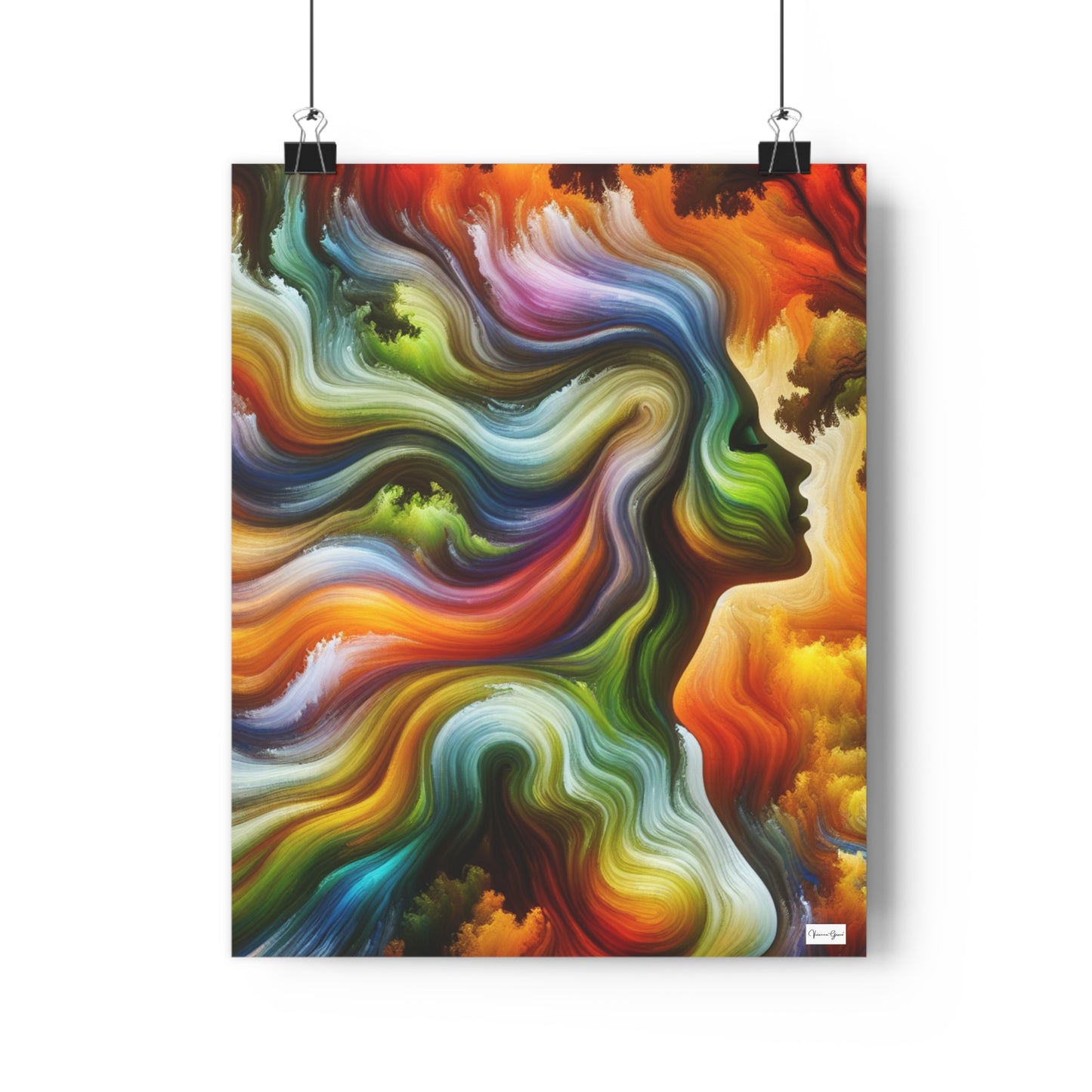 Giclée Art Print - Into The Wind - Vivienne Grace