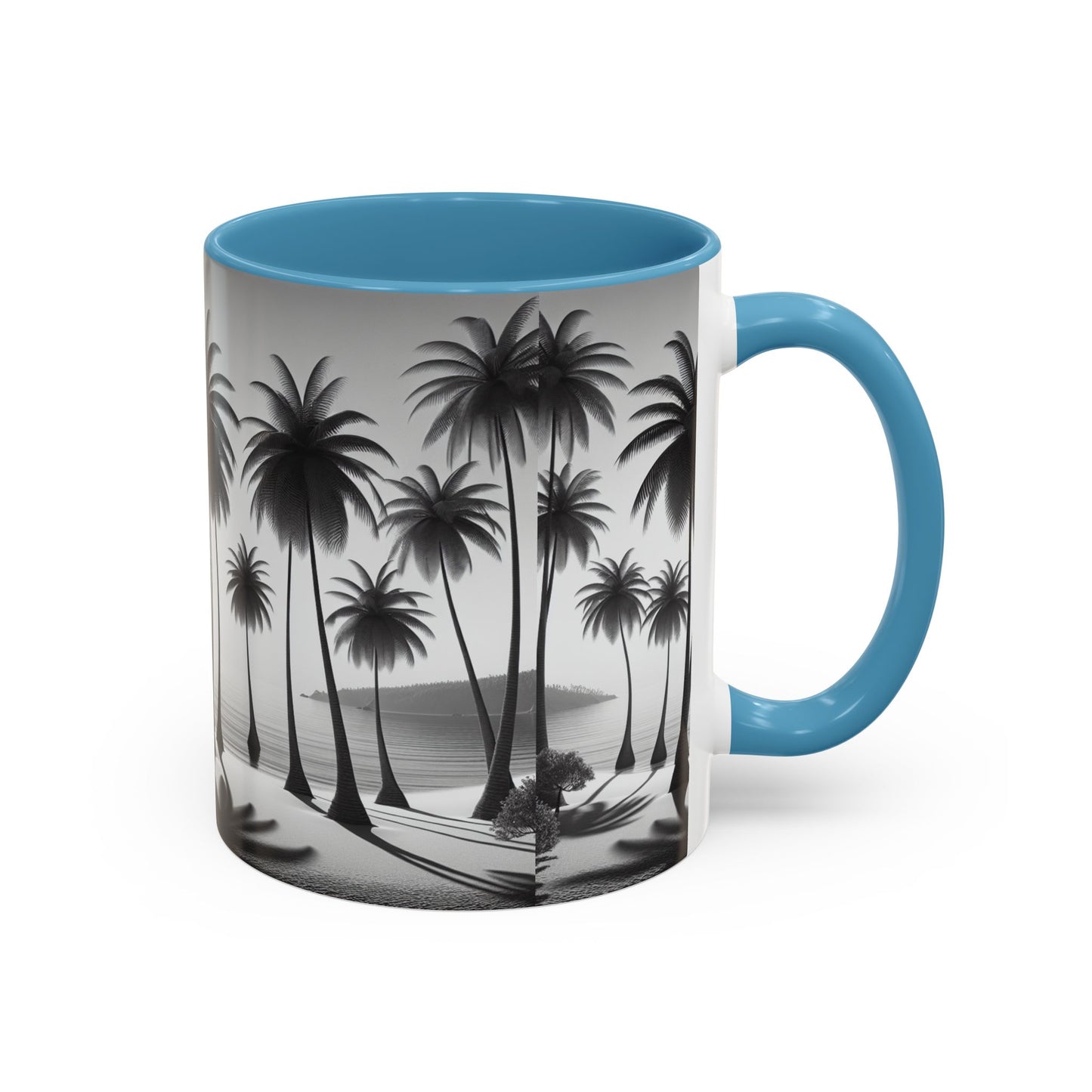 Coffee Mug - B/W Beach