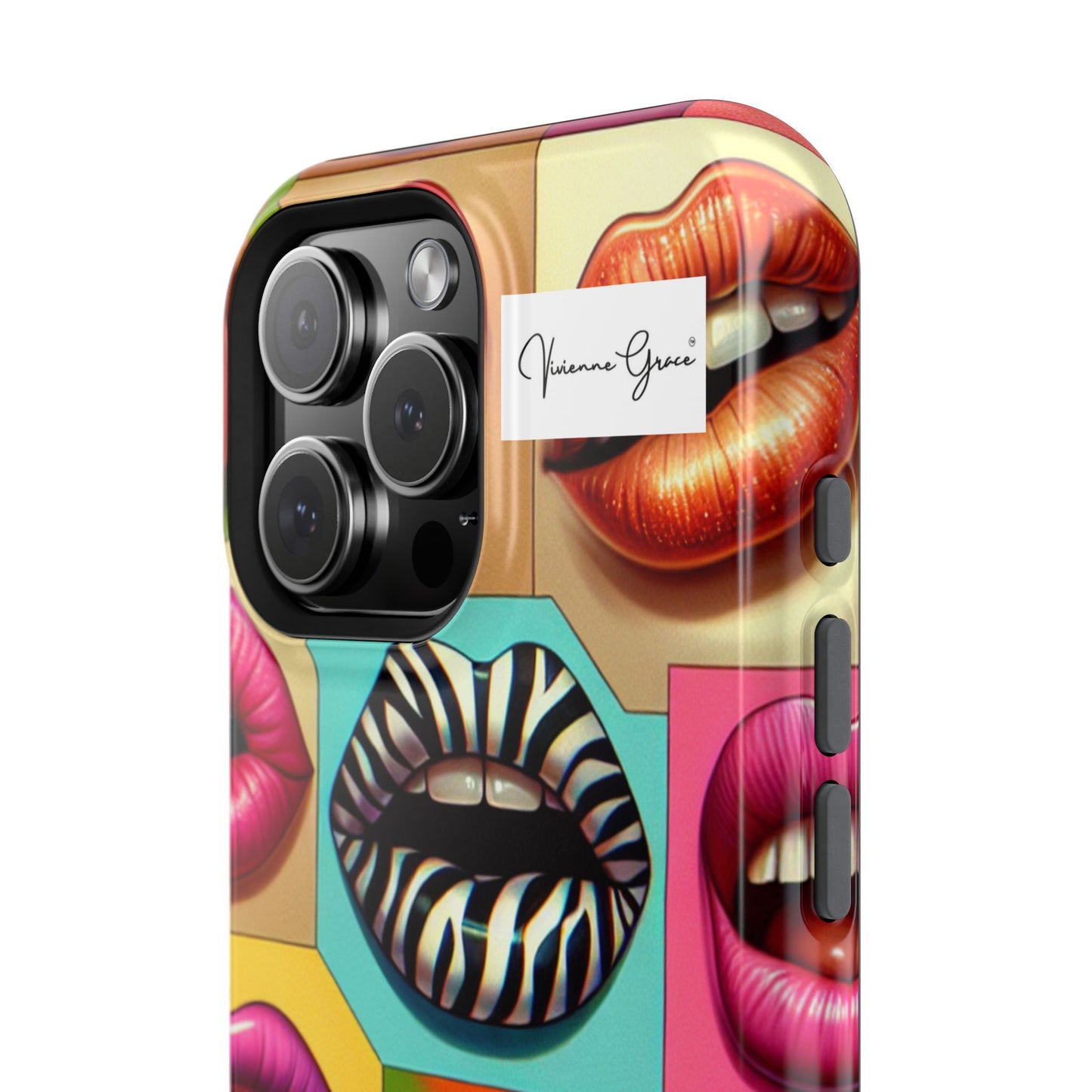 IPhone - Impact-Resistant Case - LIPS - Vivienne Grace