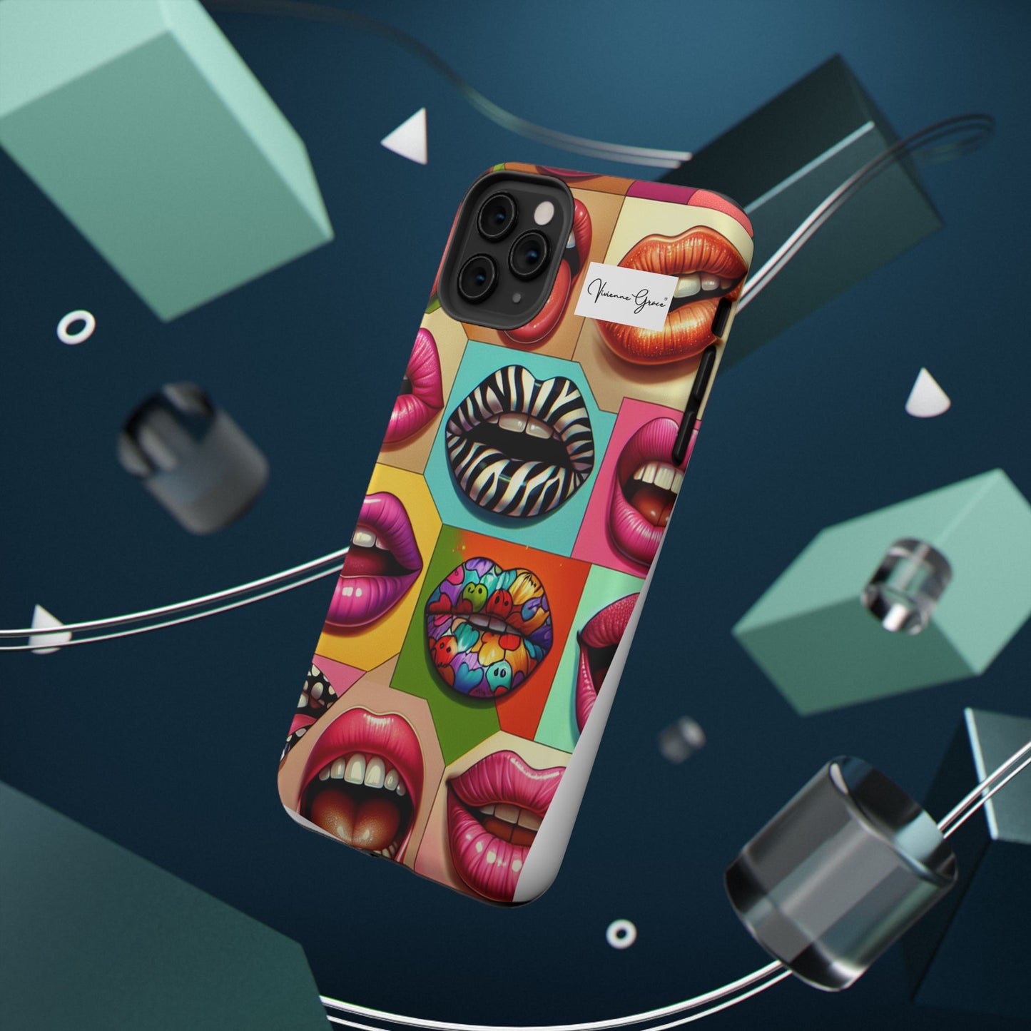 IPhone - Impact-Resistant Case - LIPS - Vivienne Grace