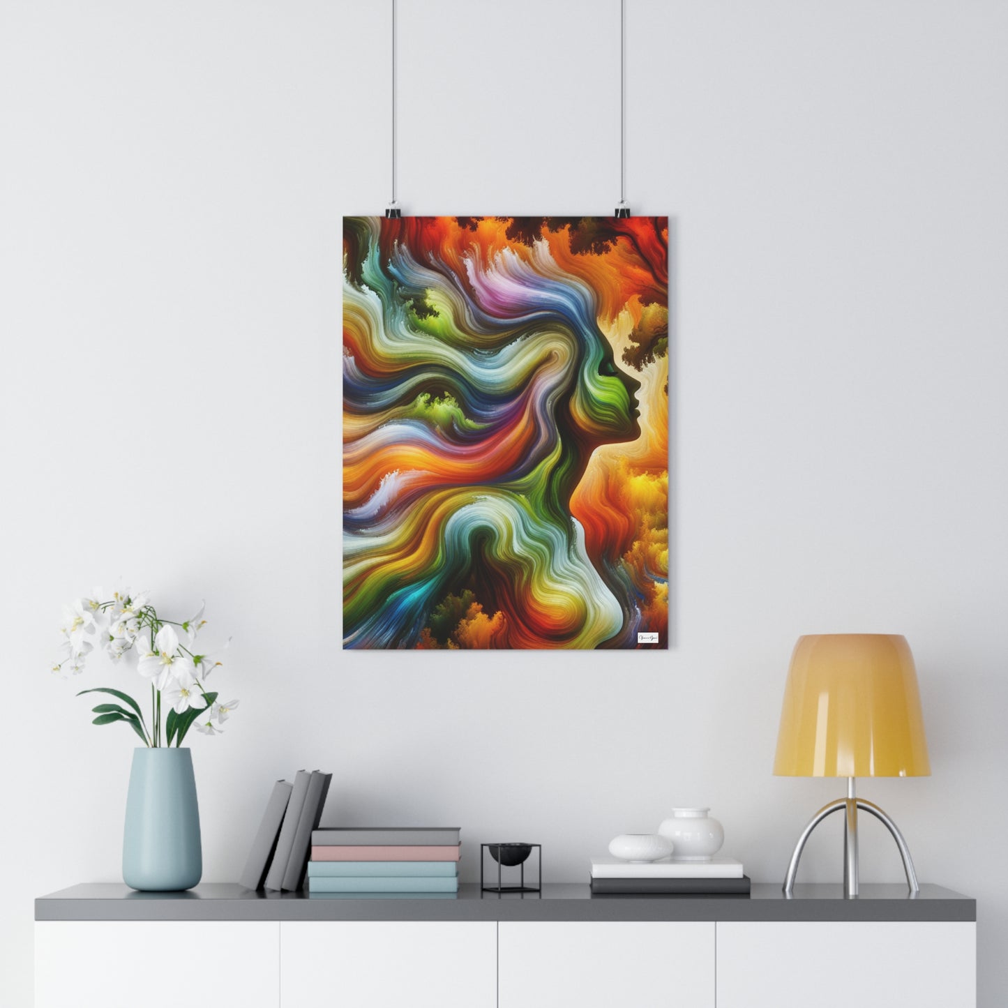 Giclée Art Print - Into The Wind - Vivienne Grace
