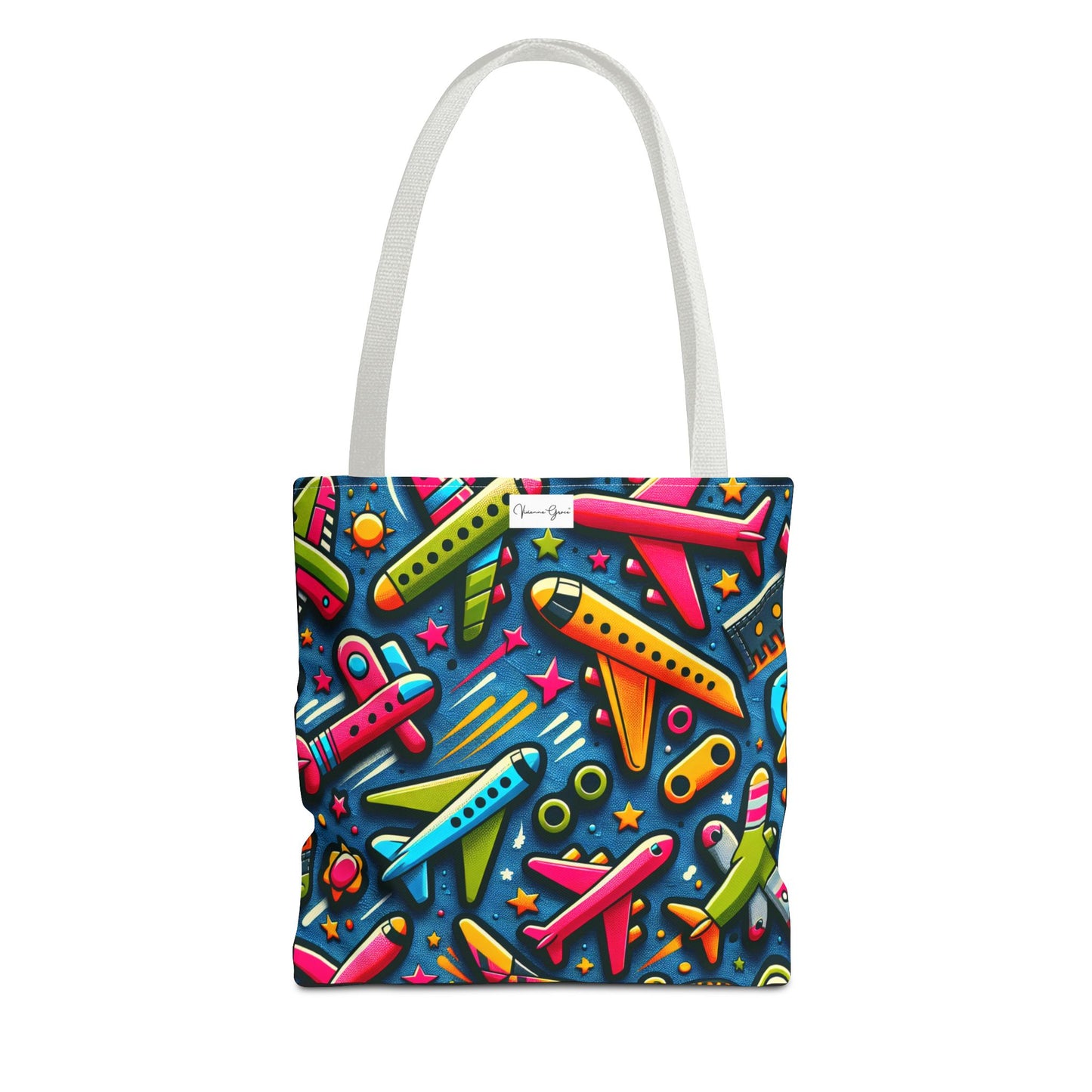 Tote Bag - AIRPLANES - Vivienne Grace