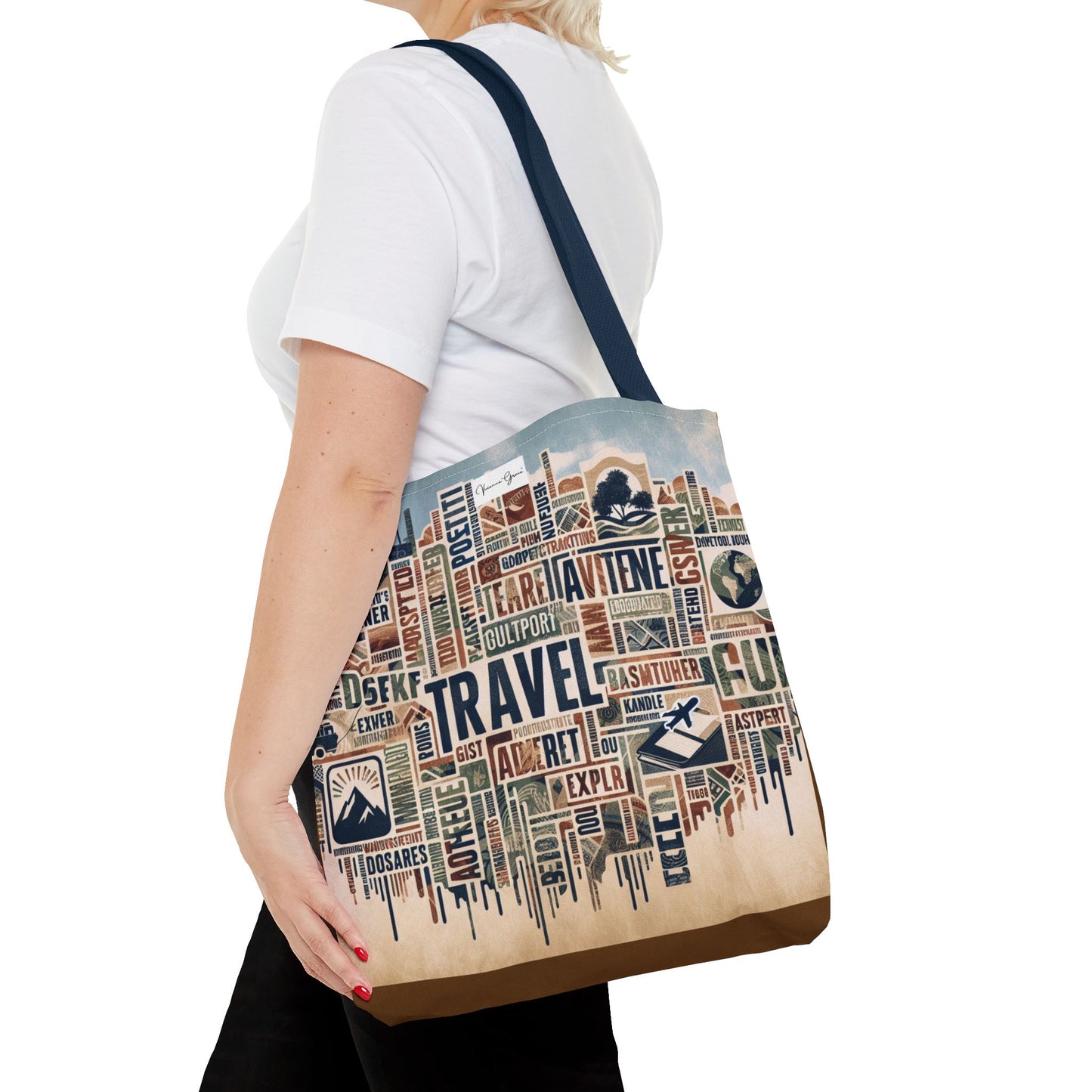 Tote Bag - TRAVEL - Vivienne Grace