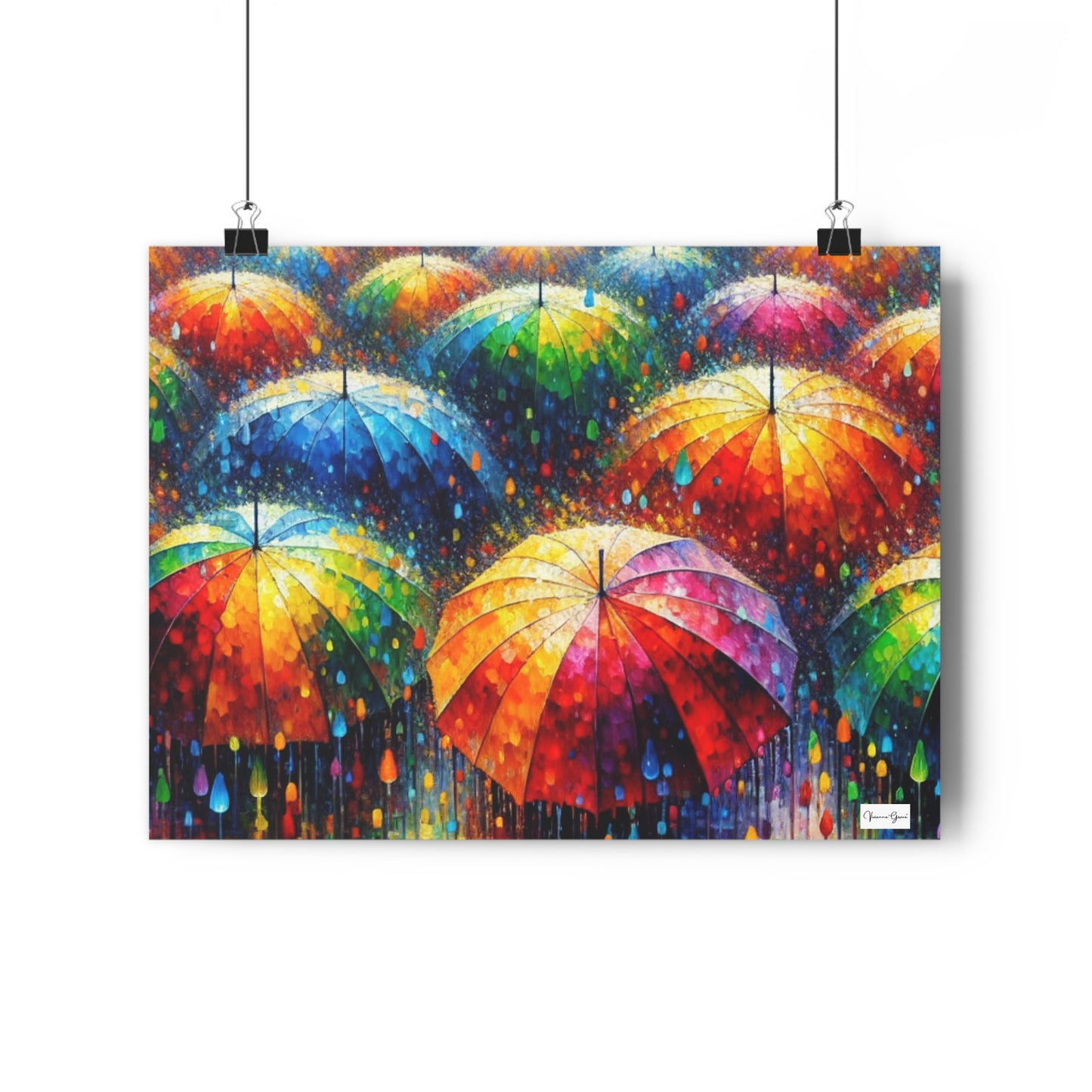 Giclée Art Print - Umbrellas - Vivienne Grace