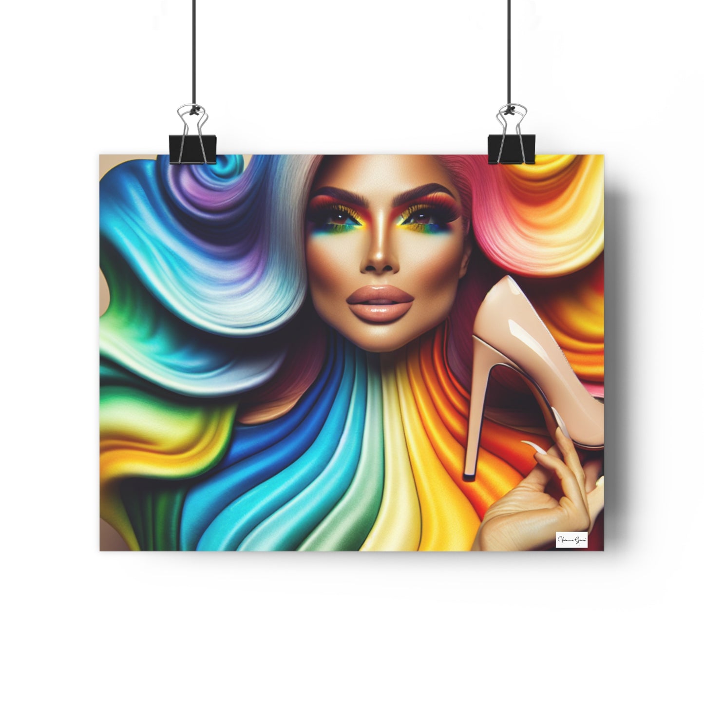 Giclée Art Print - Glamorous - Vivienne Grace