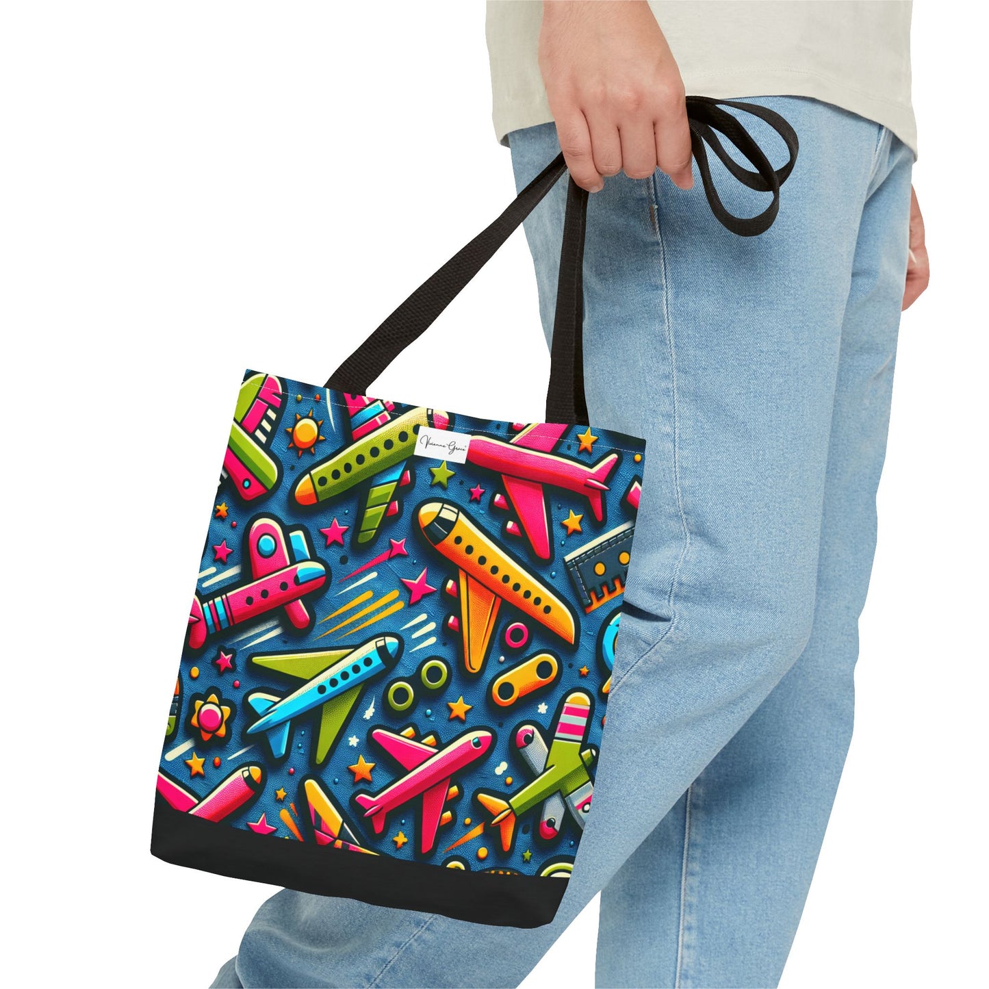 Tote Bag - AIRPLANES - Vivienne Grace