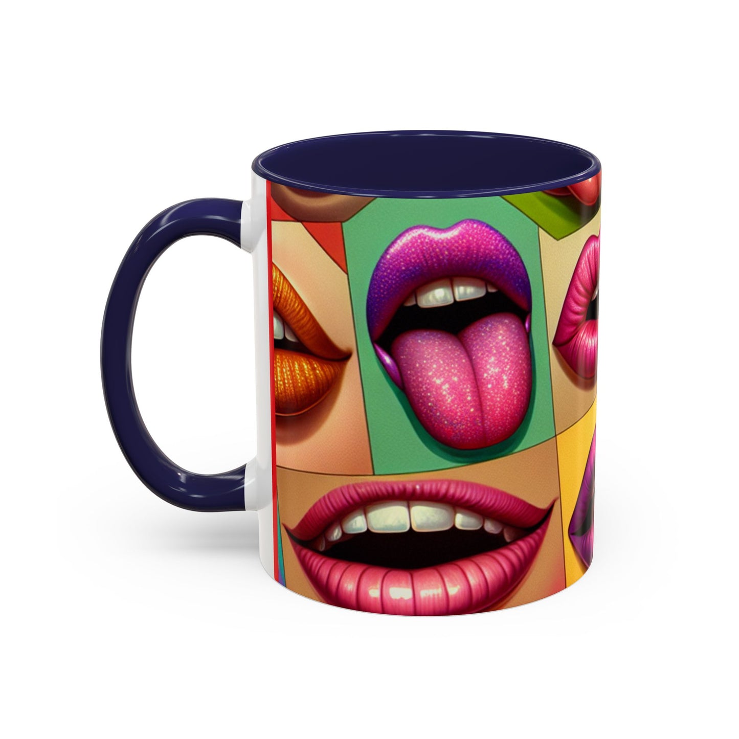 Accent Coffee Mug - LIPS - Vivienne Grace