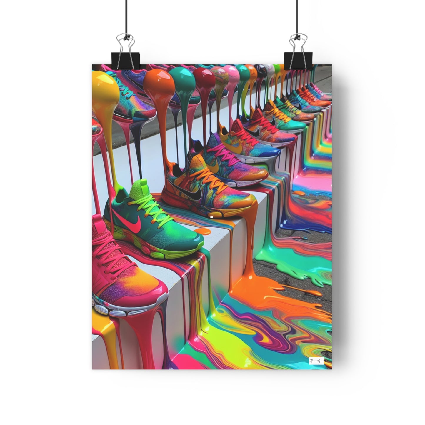 Giclée Art Print - Sneaker Fun - Vivienne Grace