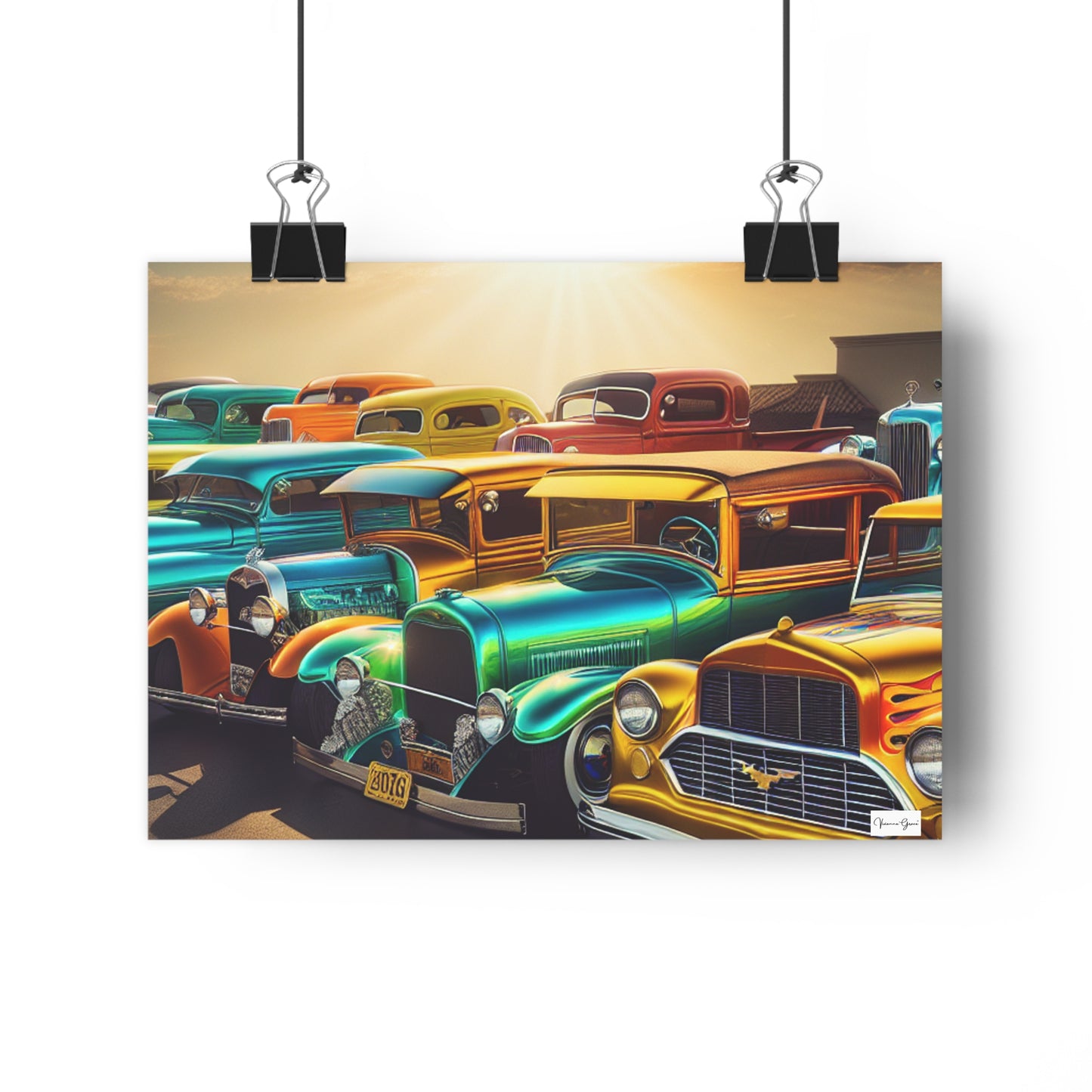 Giclée Art Print - HISTORIC CARS - Vivienne Grace