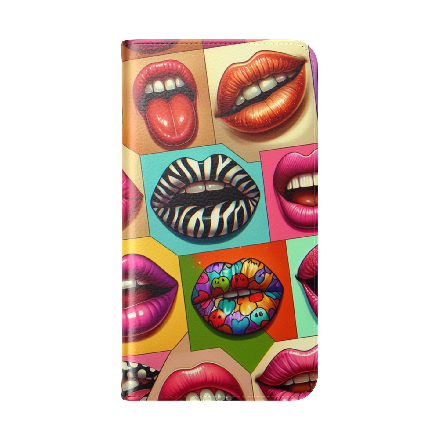 IPhone - Flip Case - LIPS - Vivienne Grace