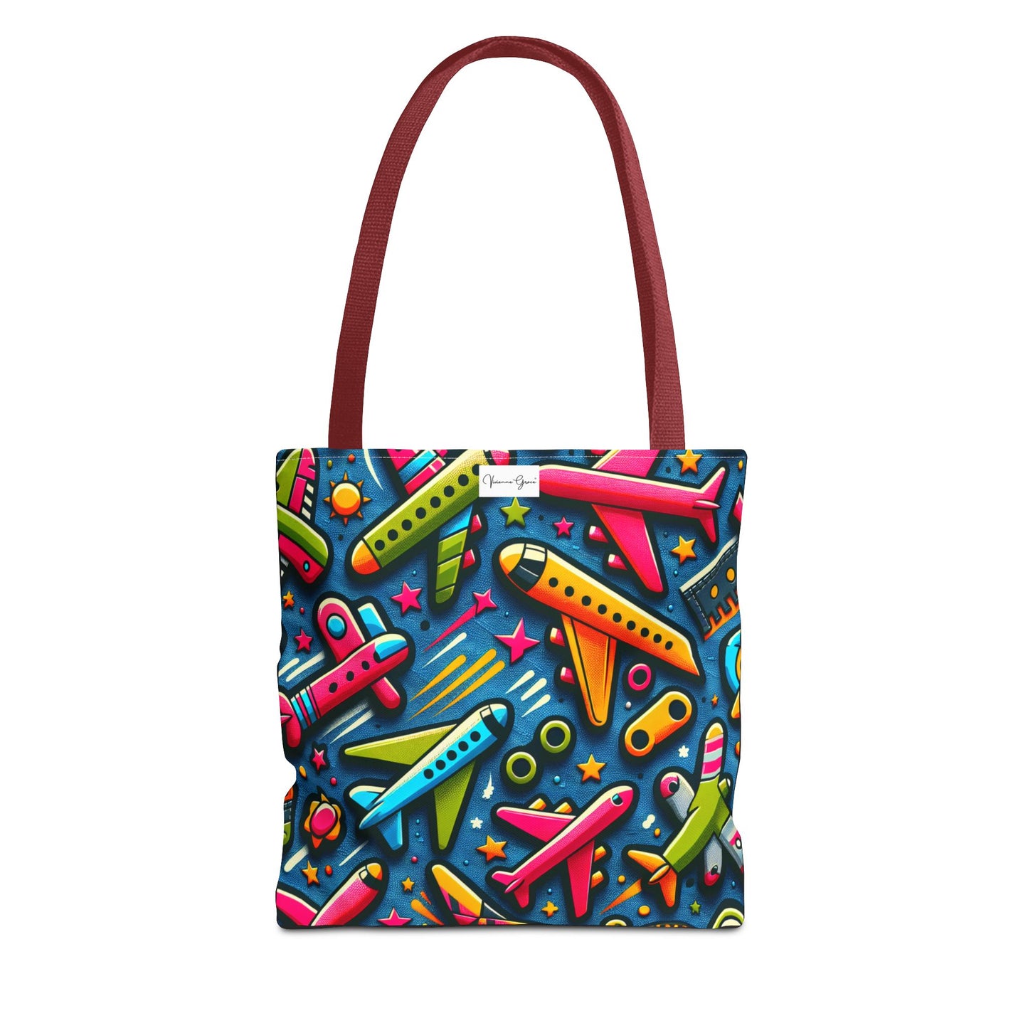 Tote Bag - AIRPLANES - Vivienne Grace