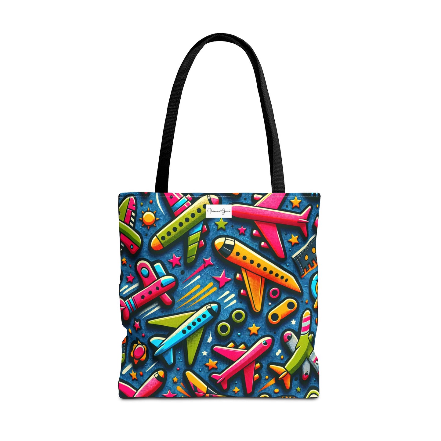Tote Bag - AIRPLANES - Vivienne Grace