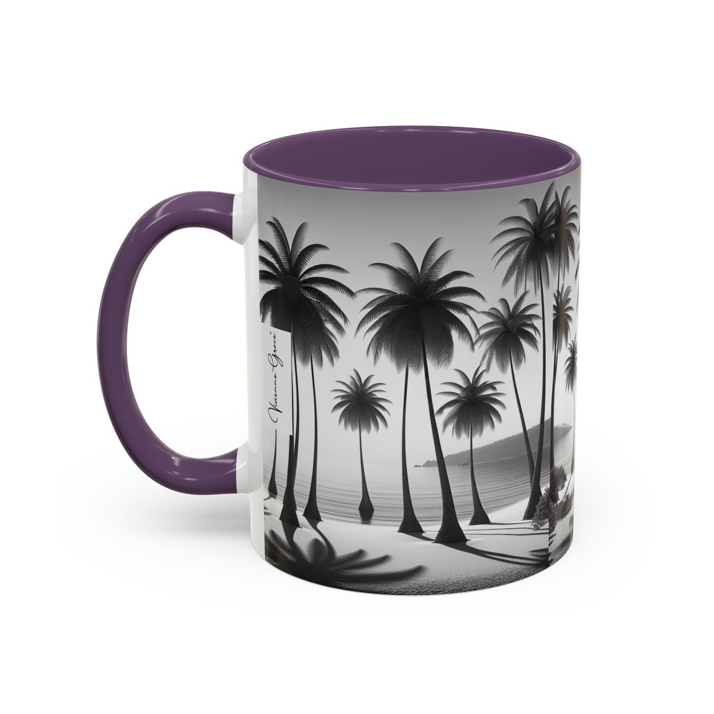 Coffee Mug - B/W Beach