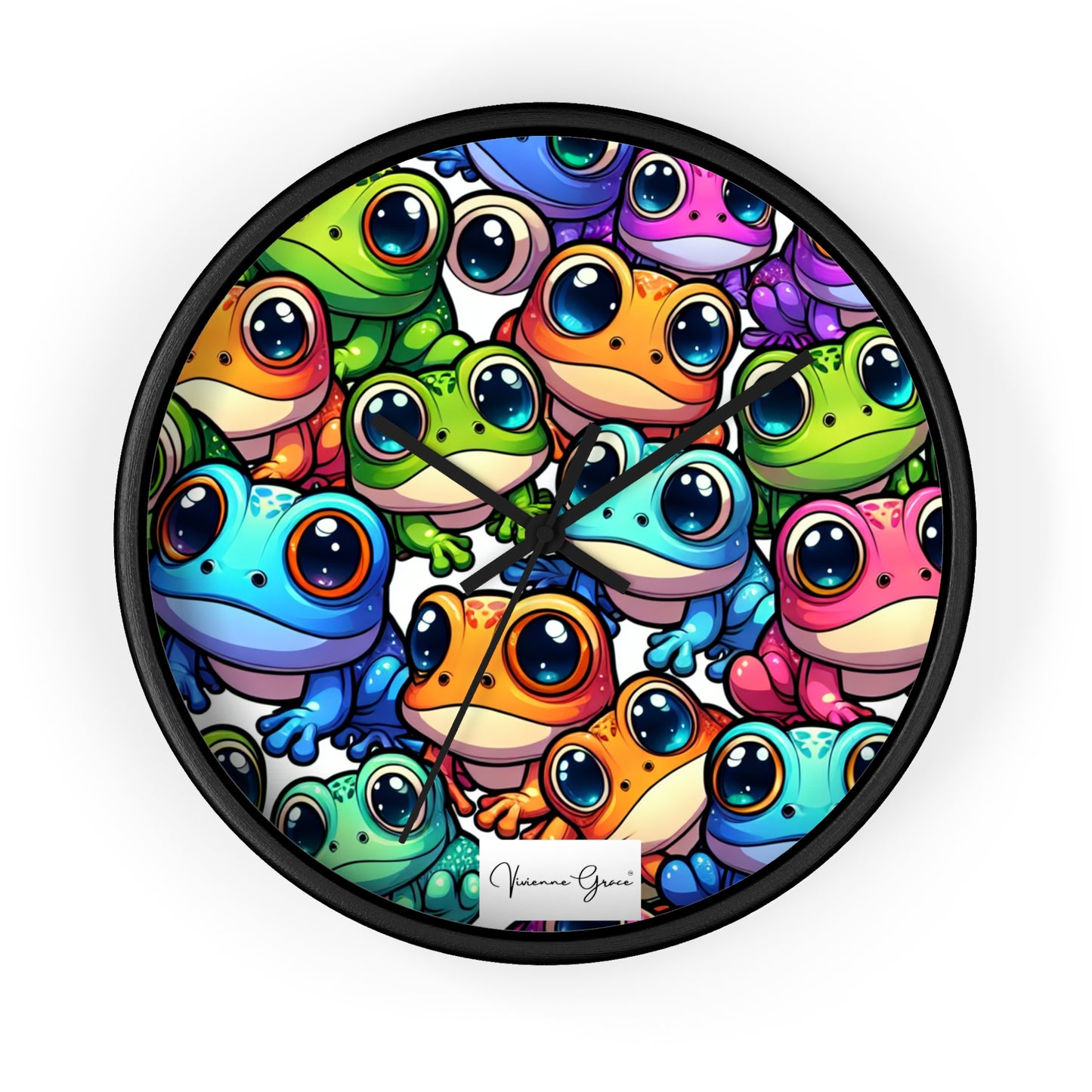 Wall Clock - FUN FROGS