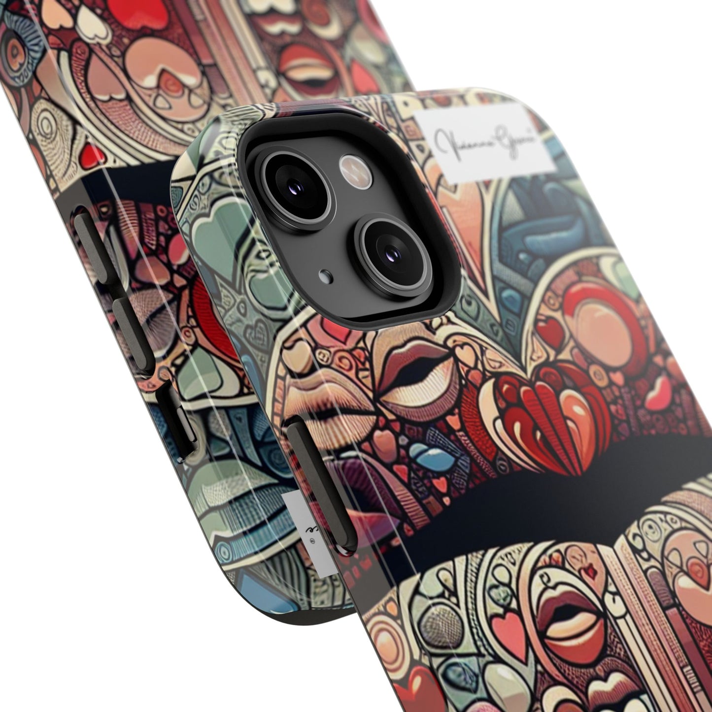 IPhone - Impact-Resistant Cases - BLUE LIPS - Vivienne Grace