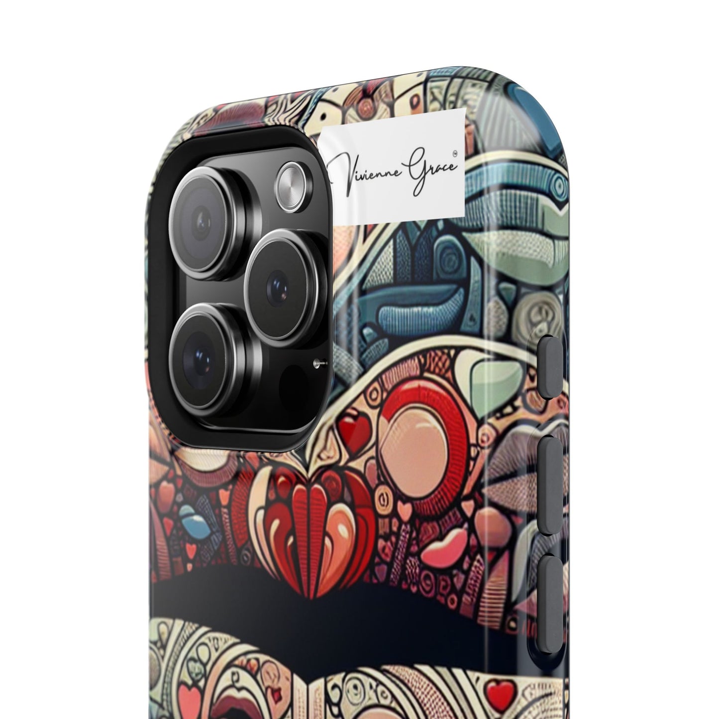 IPhone - Impact-Resistant Cases - BLUE LIPS - Vivienne Grace