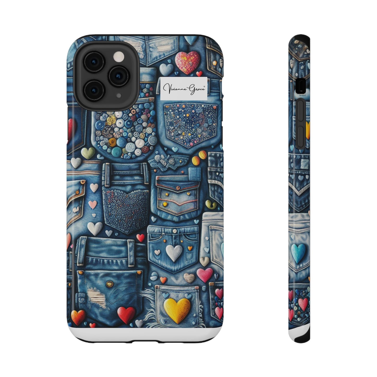 IPhone - Impact-Resistant Case - BLUE JEANS