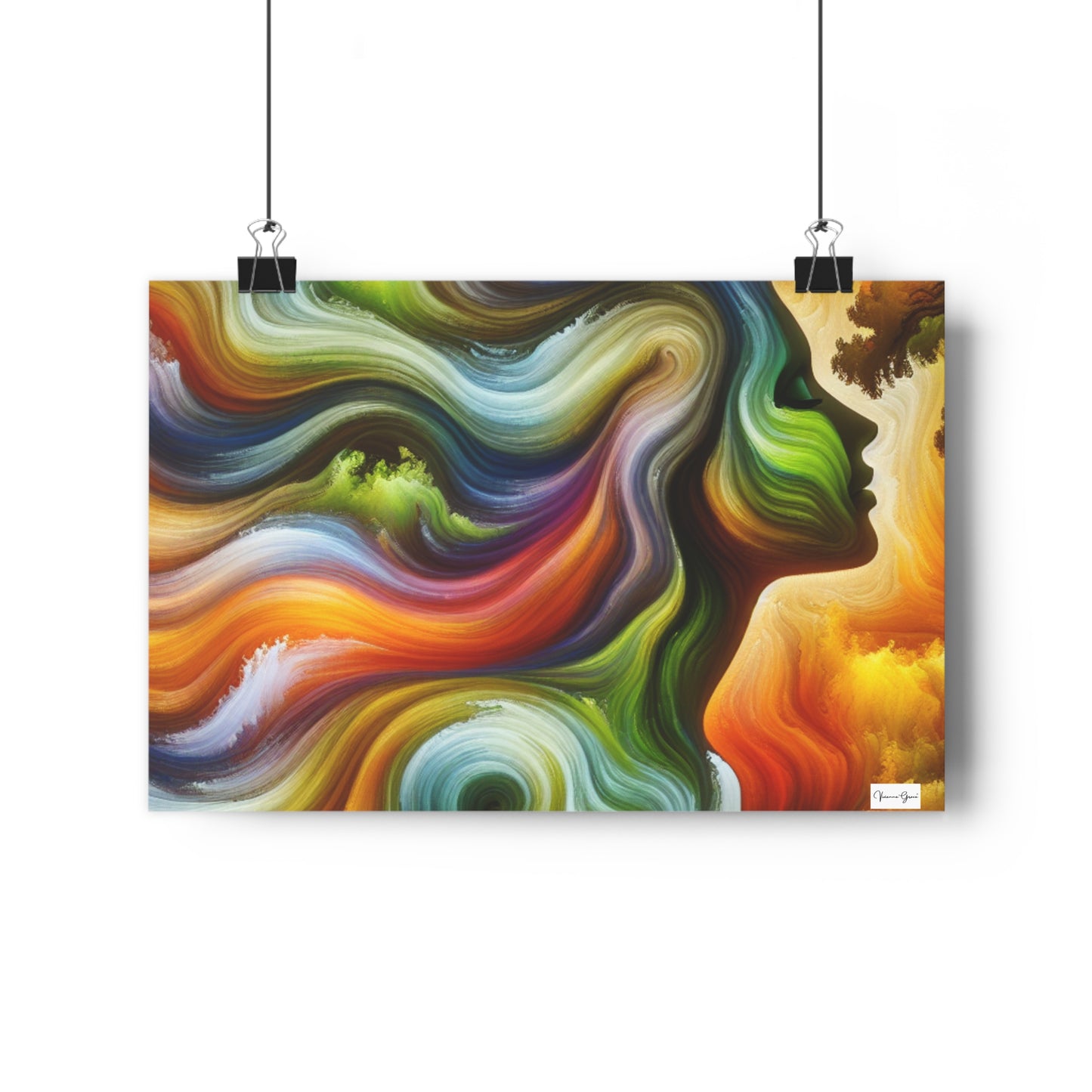 Giclée Art Print - Into The Wind - Vivienne Grace