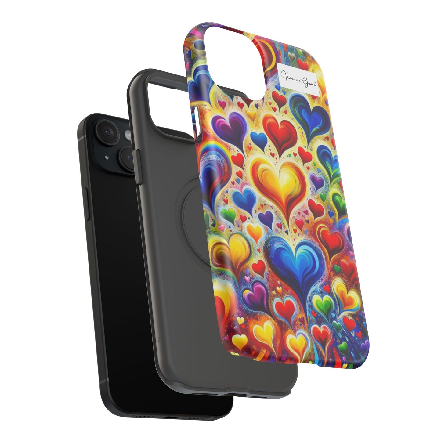 IPhone - Impact-Resistant Case - BRIGHT HEARTS - Vivienne Grace