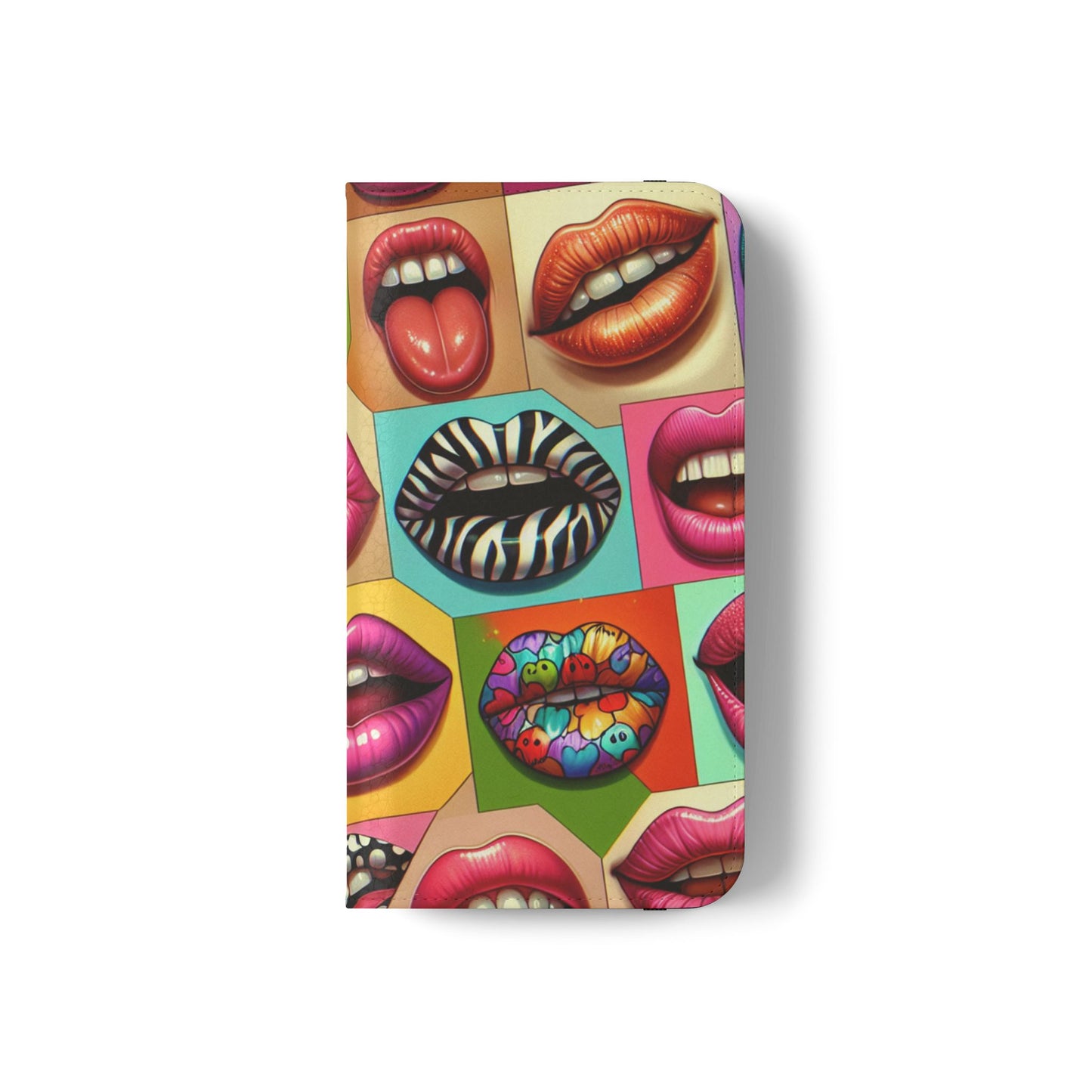 IPhone - Flip Case - LIPS - Vivienne Grace