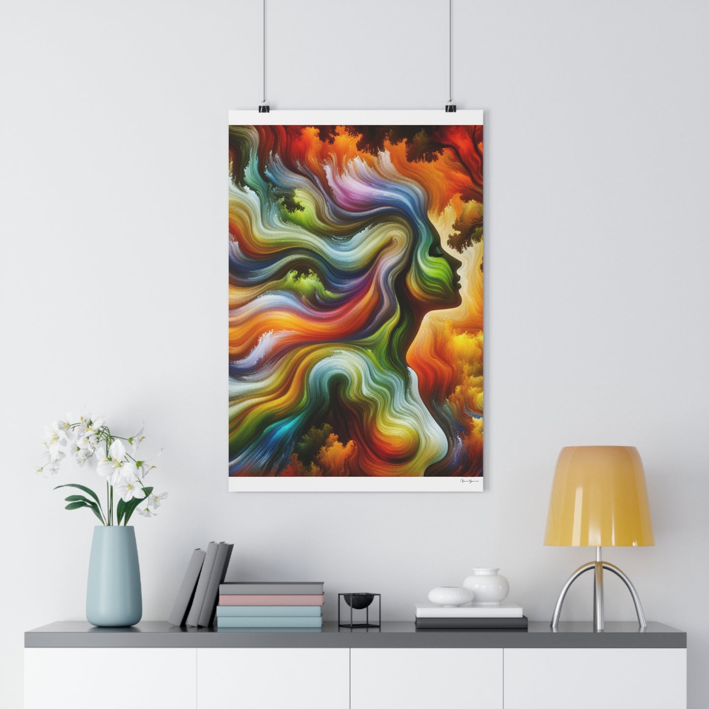 Giclée Art Print - Into The Wind - Vivienne Grace