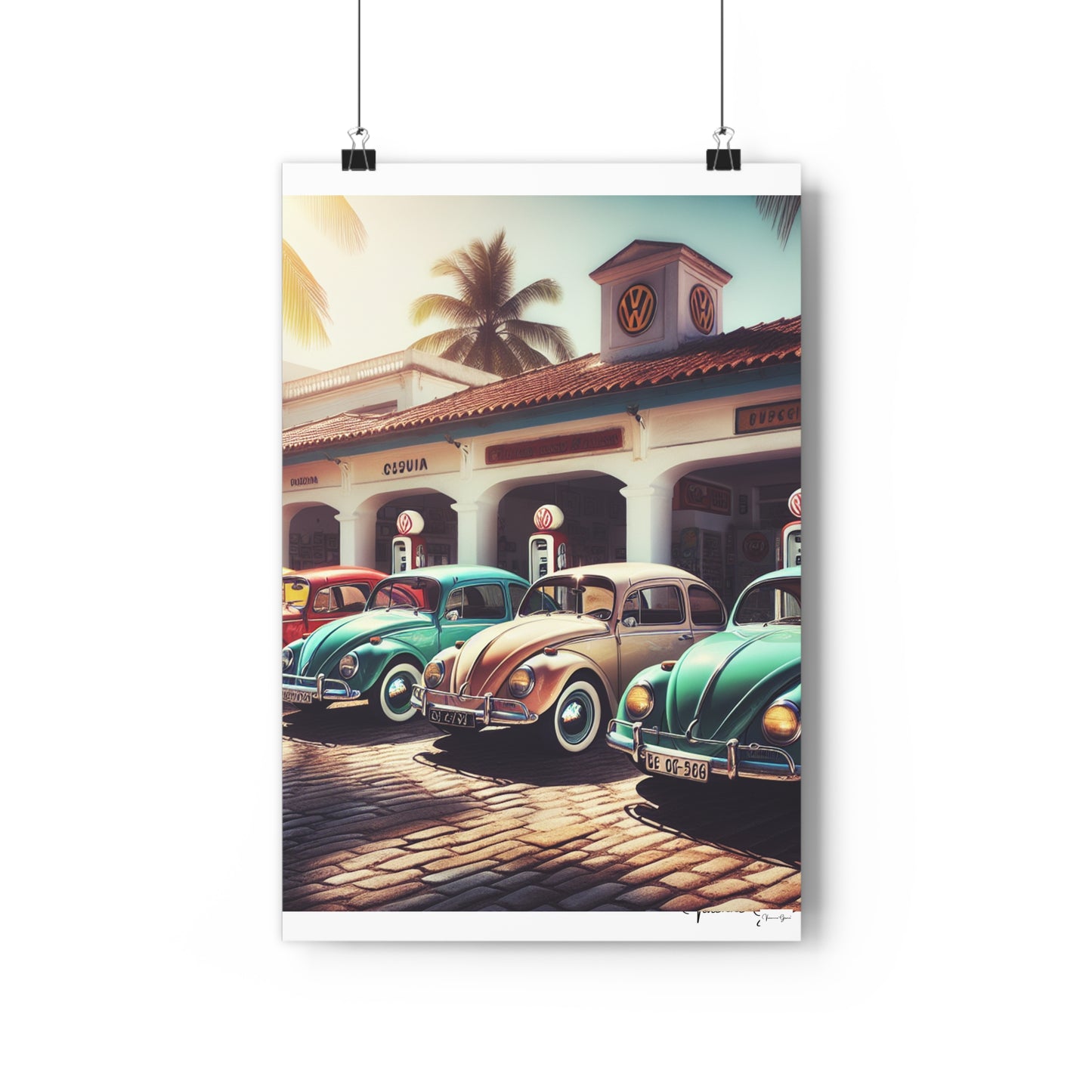 Giclée Art Print - VW BUG - Vivienne Grace