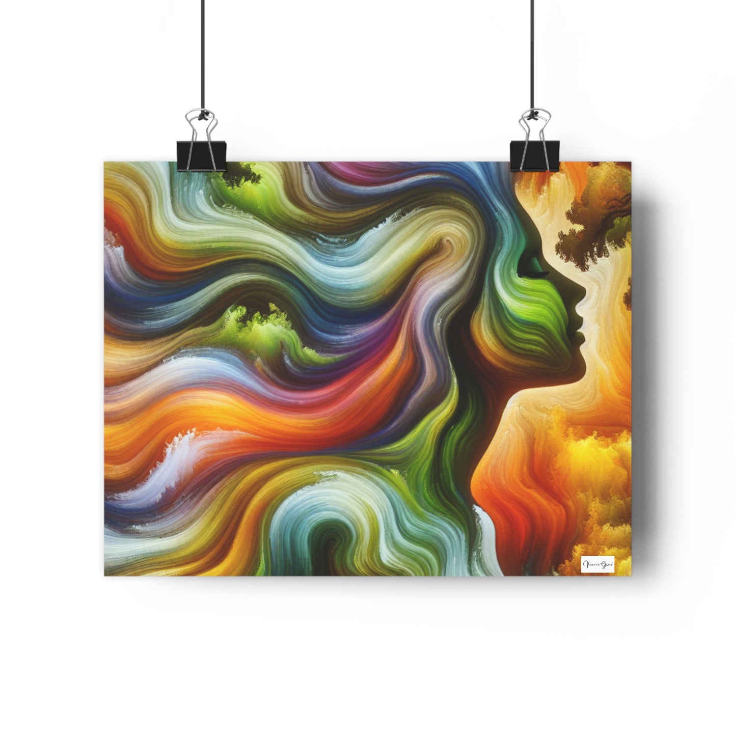 Giclée Art Print - Into The Wind - Vivienne Grace