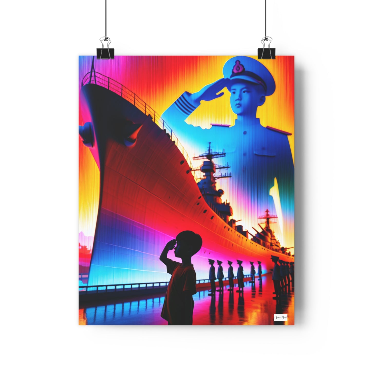 Giclée Art Print - Salute - Vivienne Grace