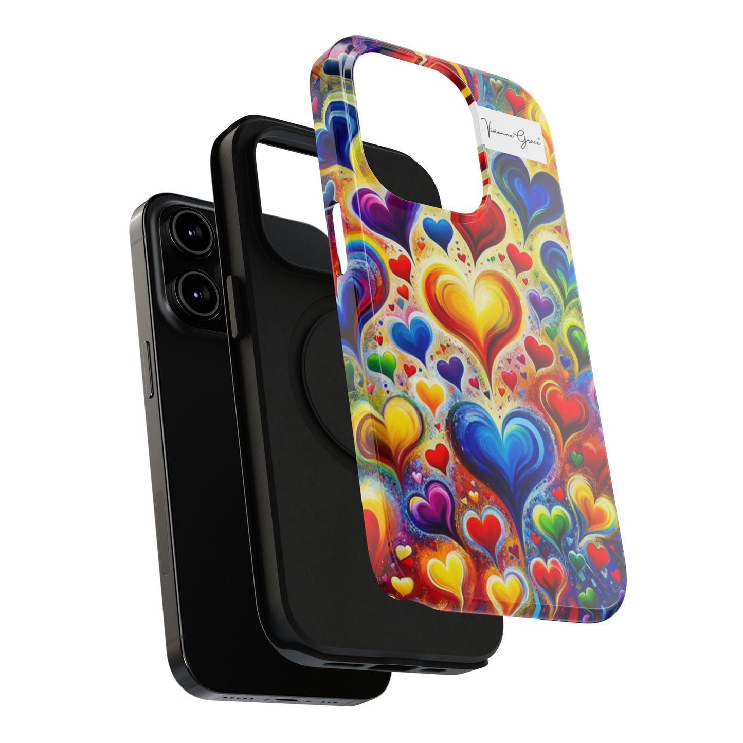 IPhone - Impact-Resistant Case - BRIGHT HEARTS - Vivienne Grace