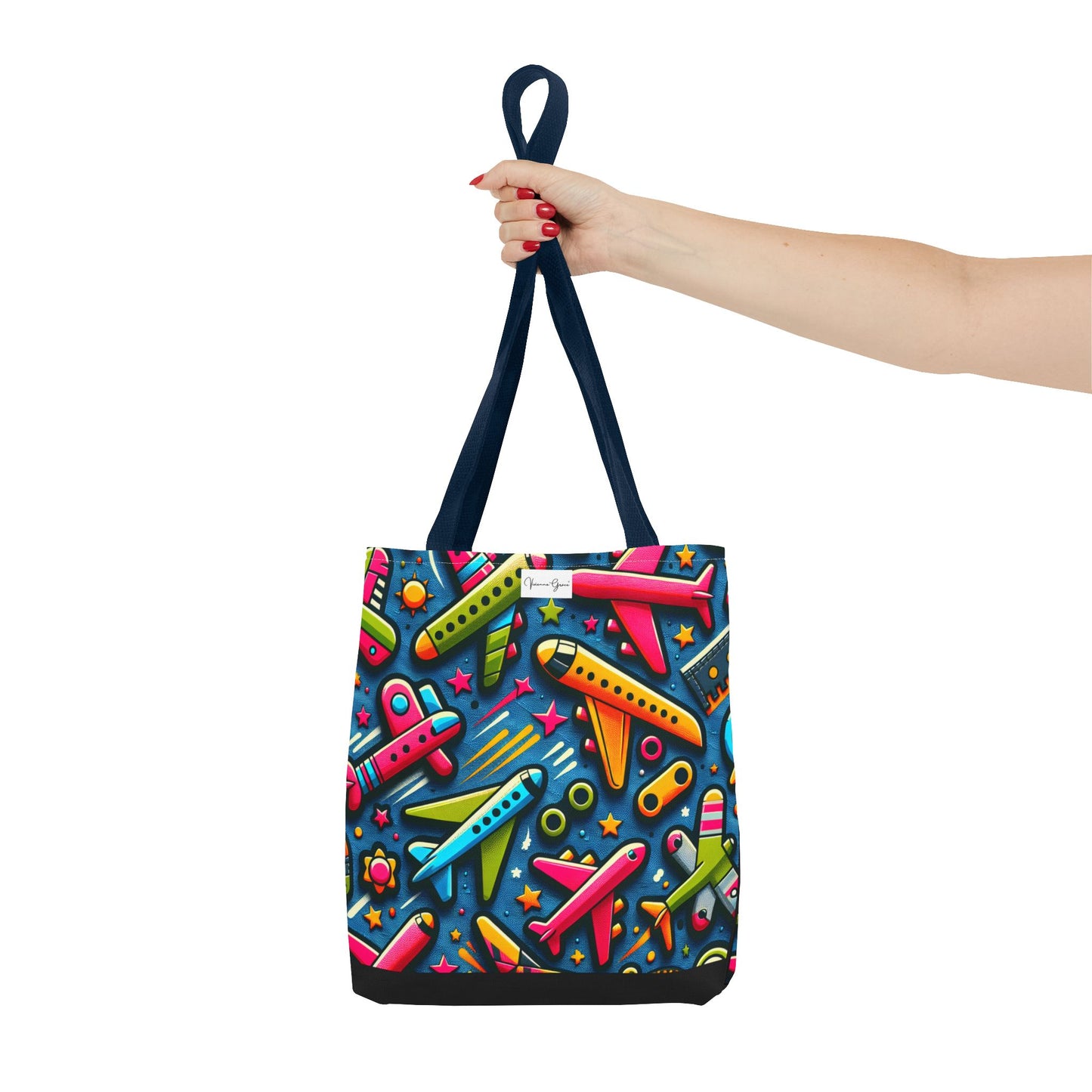 Tote Bag - AIRPLANES - Vivienne Grace