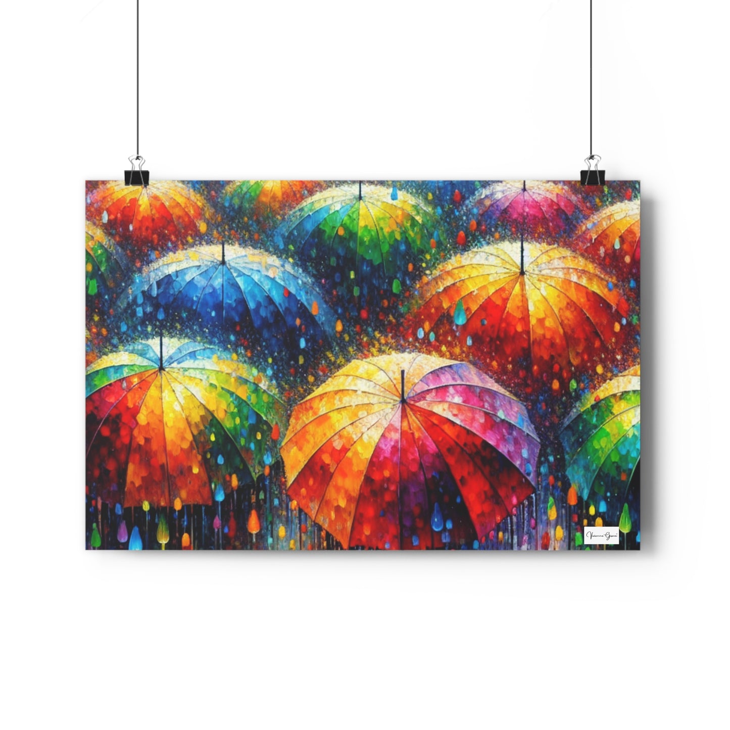 Giclée Art Print - Umbrellas - Vivienne Grace