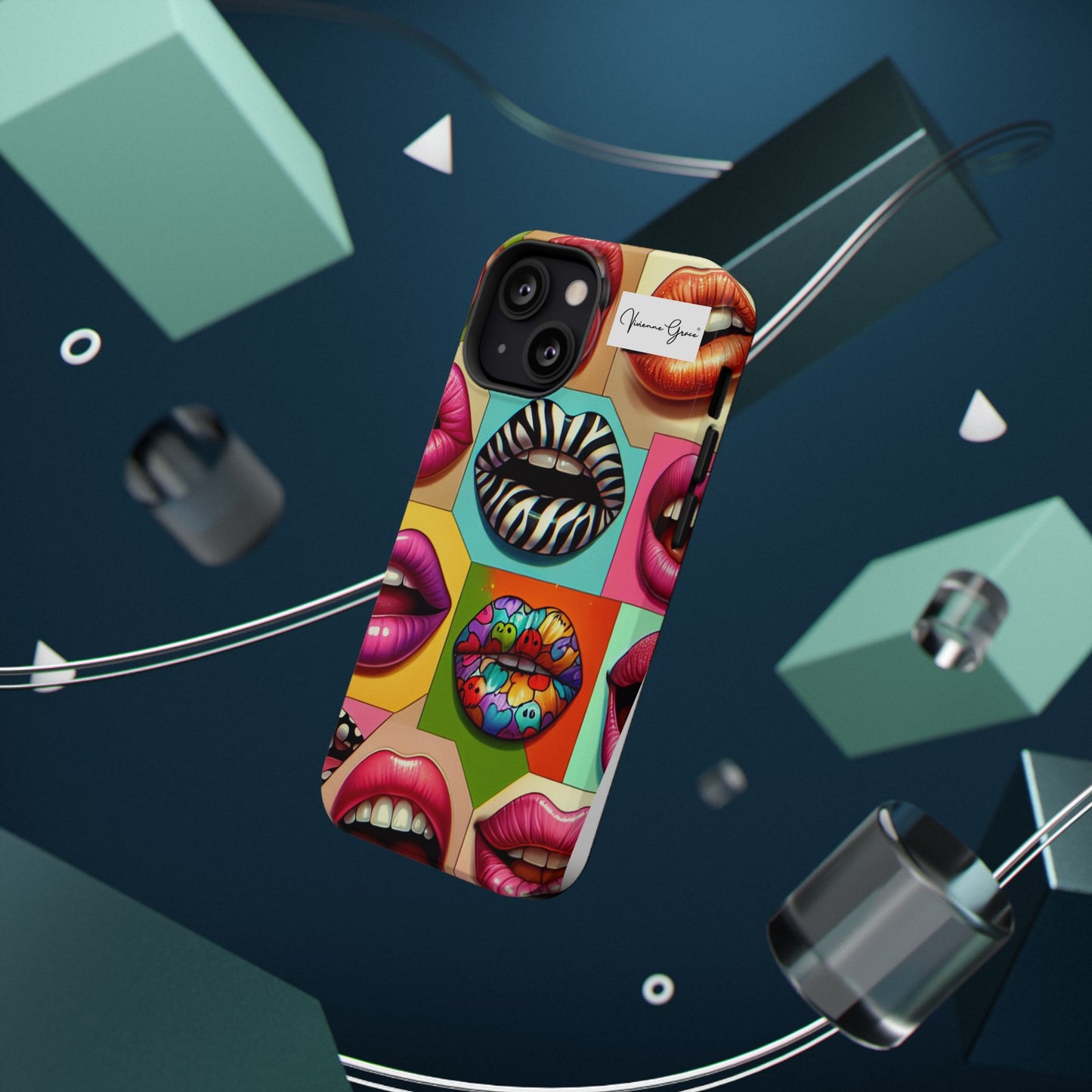 IPhone - Impact-Resistant Case - LIPS - Vivienne Grace