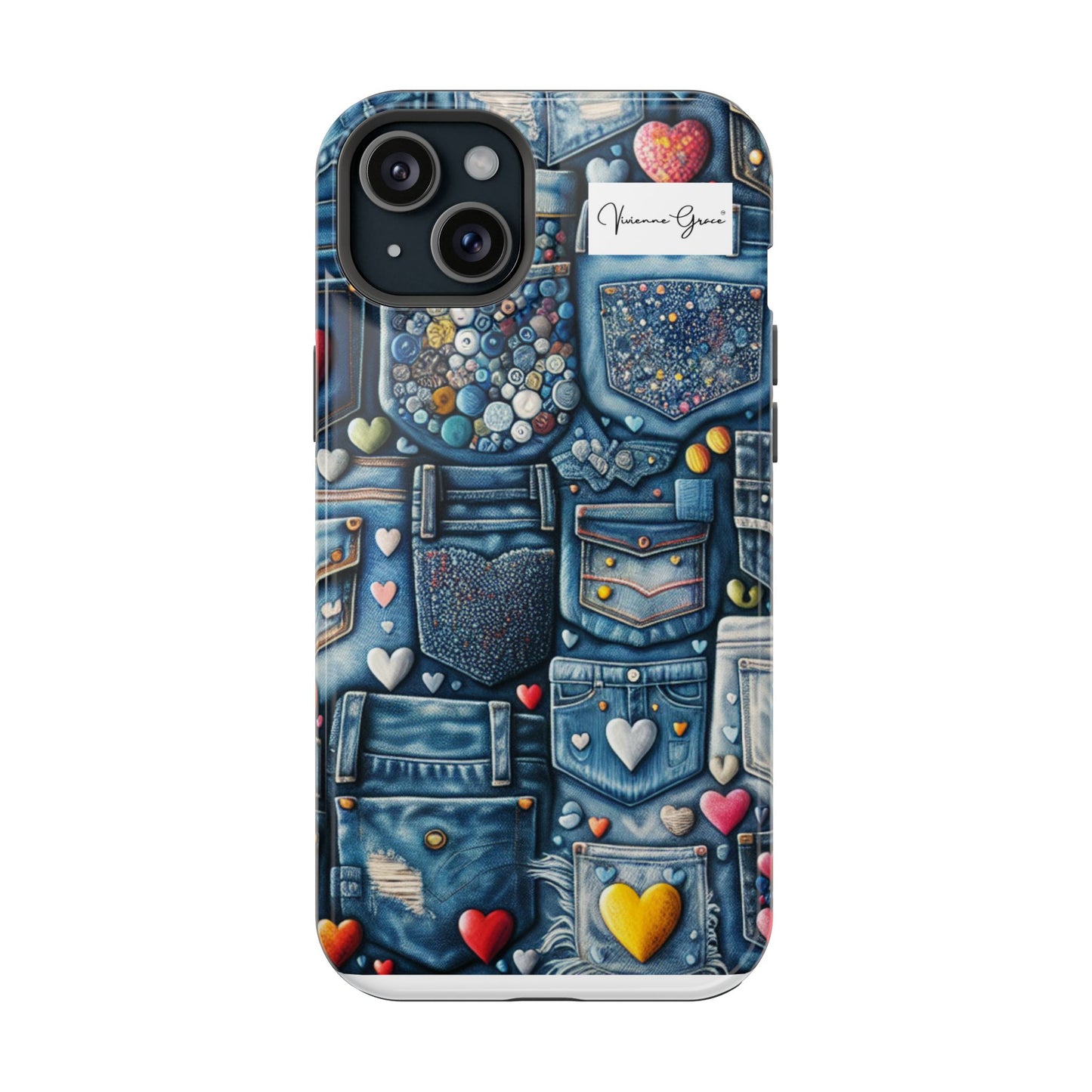 IPhone - Impact-Resistant Case - BLUE JEANS