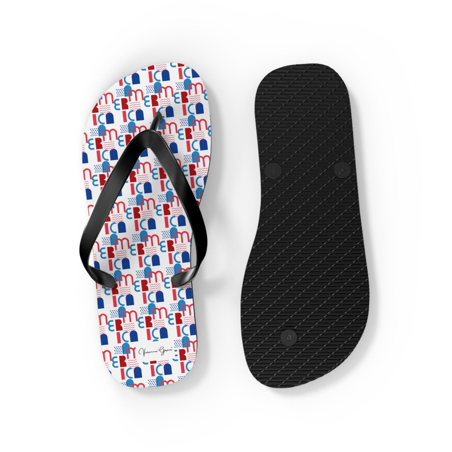 Flip Flops - AMERICA - Vivienne Grace