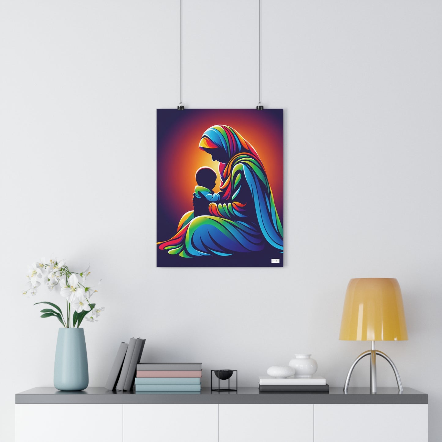 Giclée Art Print - Loving Mother - Vivienne Grace