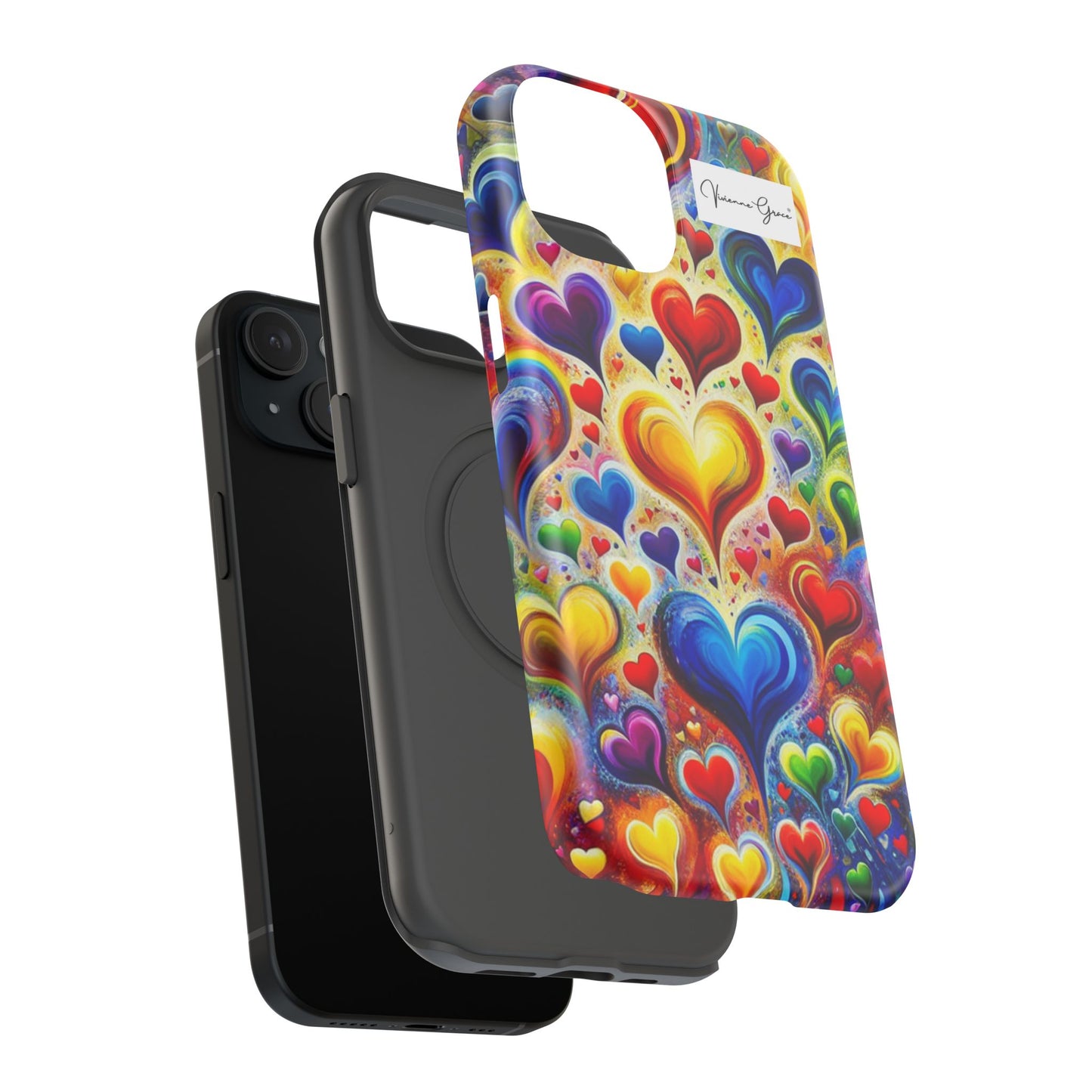 IPhone - Impact-Resistant Case - BRIGHT HEARTS - Vivienne Grace