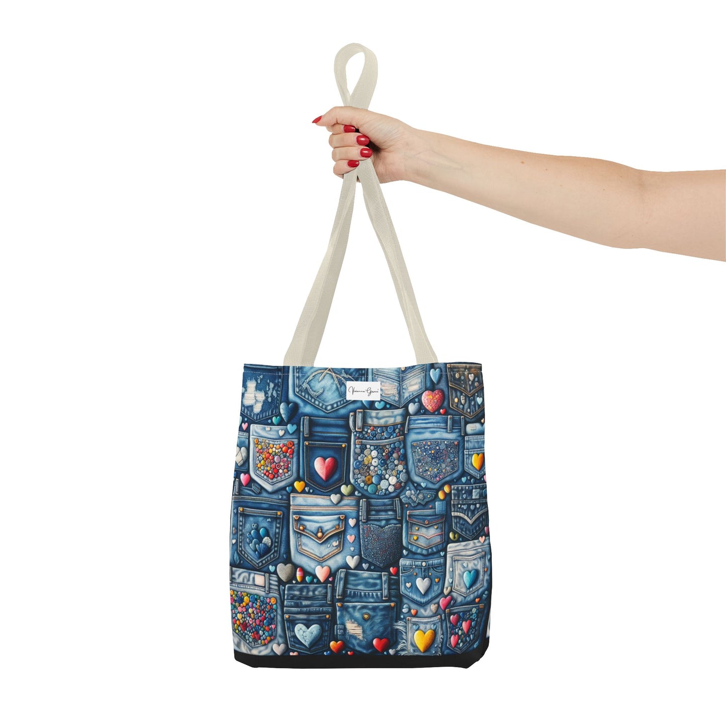 Tote Bag - BLUE JEANS - Vivienne Grace