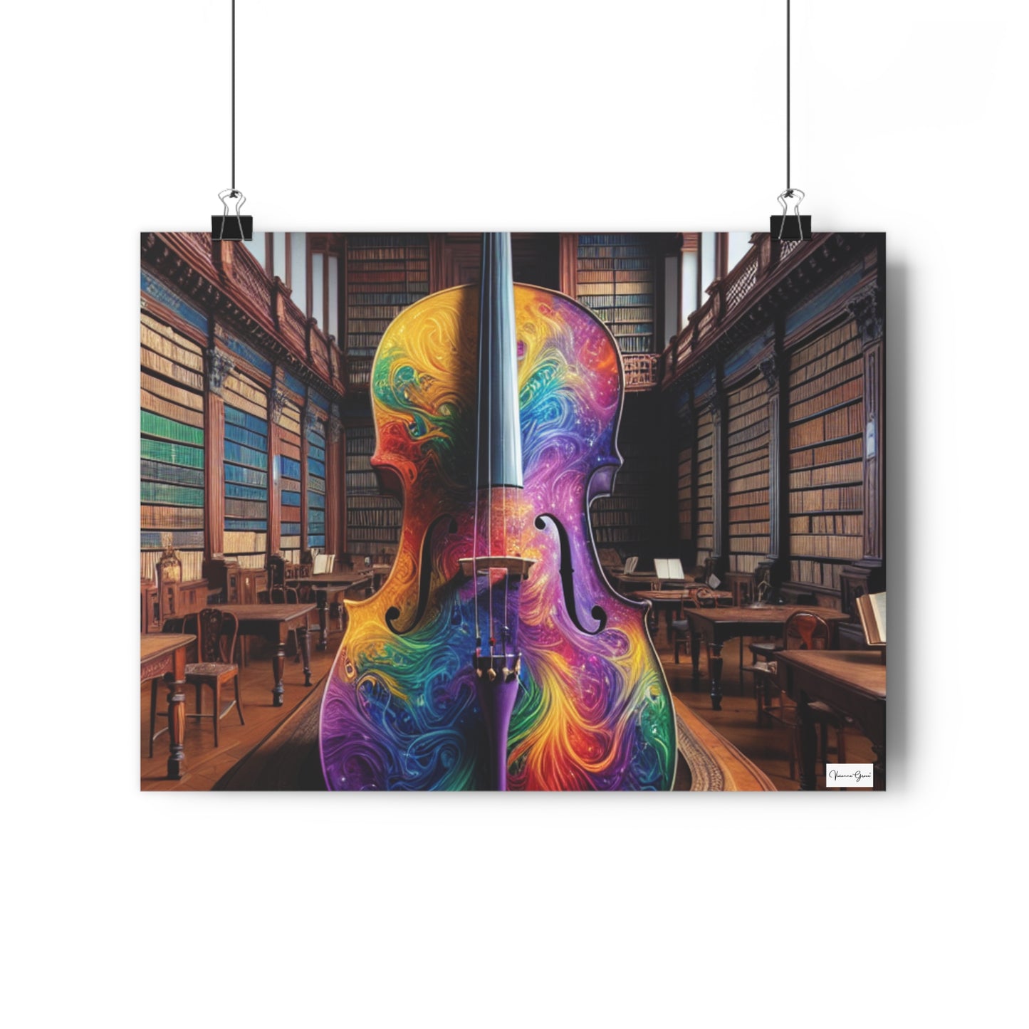 Giclée Art Print - Cello - Vivienne Grace