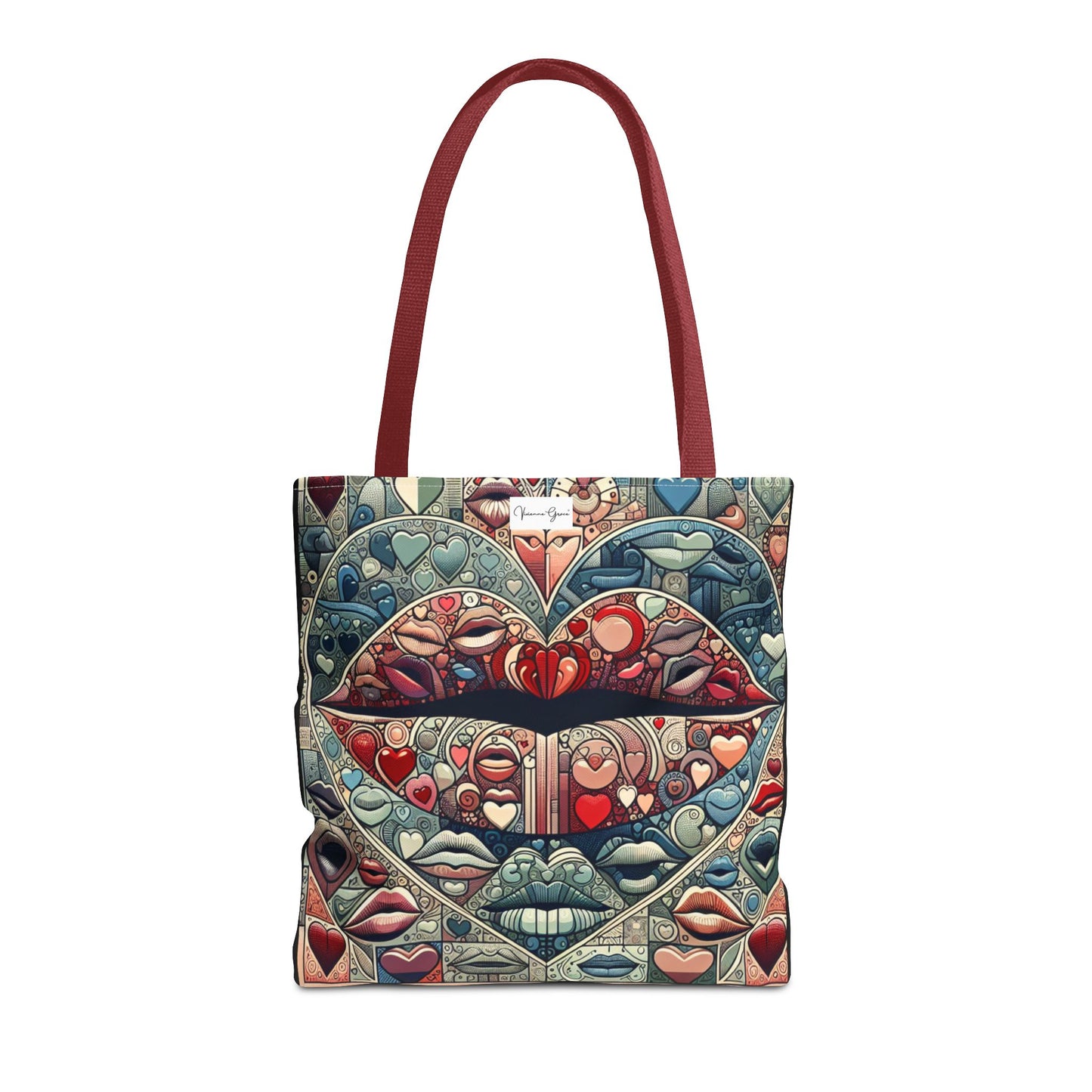 Tote Bag - BLUE LIPS - Vivienne Grace