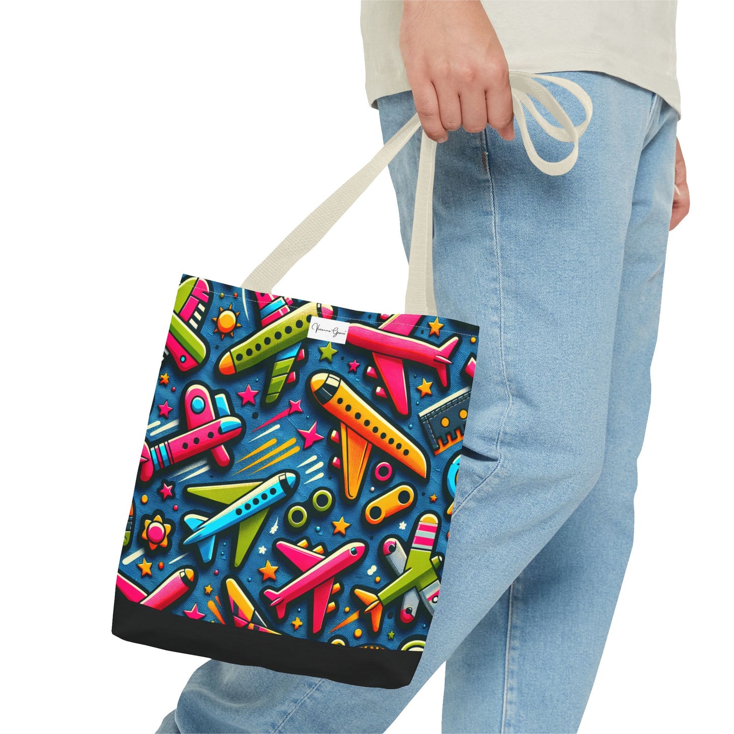 Tote Bag - AIRPLANES - Vivienne Grace