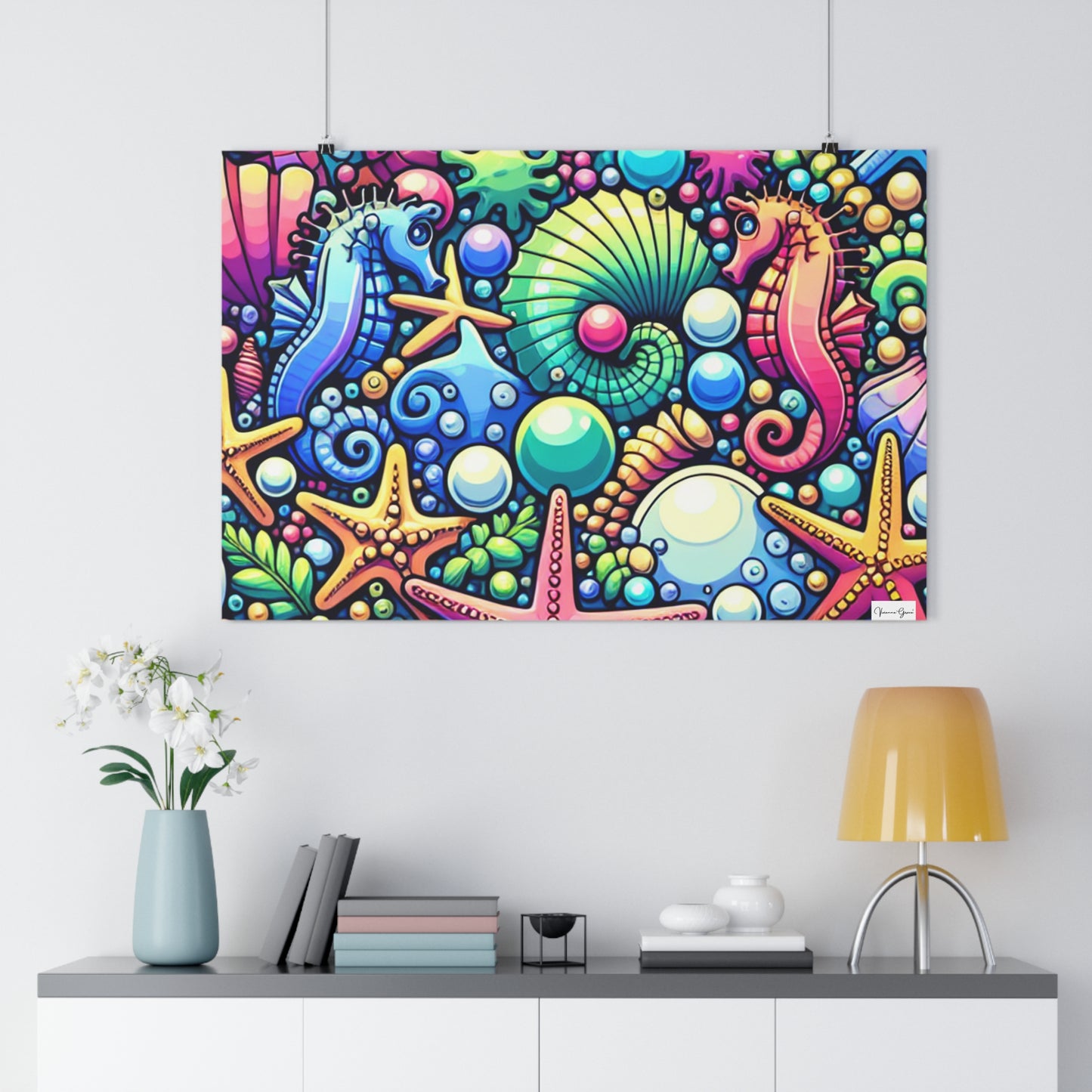 Giclée Art Print - BEACH BAUBLES